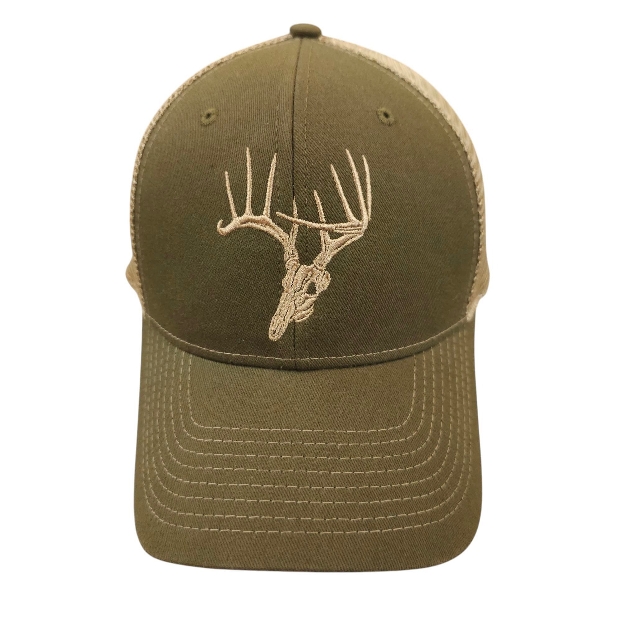 Other Fierce 901 Stag Buck Skullz Mesh Snapback Cap Trucker Hat Size ONE SIZE - 7 Thumbnail