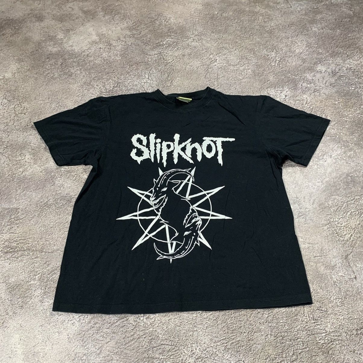 Vintage Vintage 90s Slipknot Band Tee Graphic Print Punk Grunge S Size US S / EU 44-46 / 1 - 2 Thumbnail