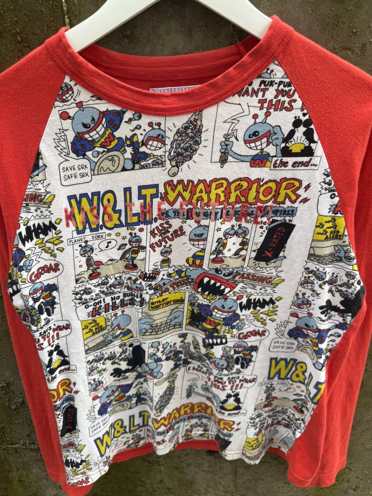 Walter Van Beirendonck W&LT Walter Van Bierendonck Comic Strip L/S Size US L / EU 52-54 / 3 - 3 Thumbnail