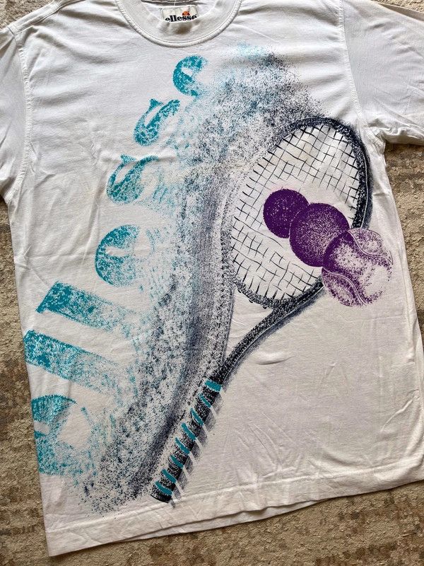 Ellesse Ellesse Vintage 90s Deadstock NWT Tennis Very Rare Grail Size US M / EU 48-50 / 2 - 6 Thumbnail