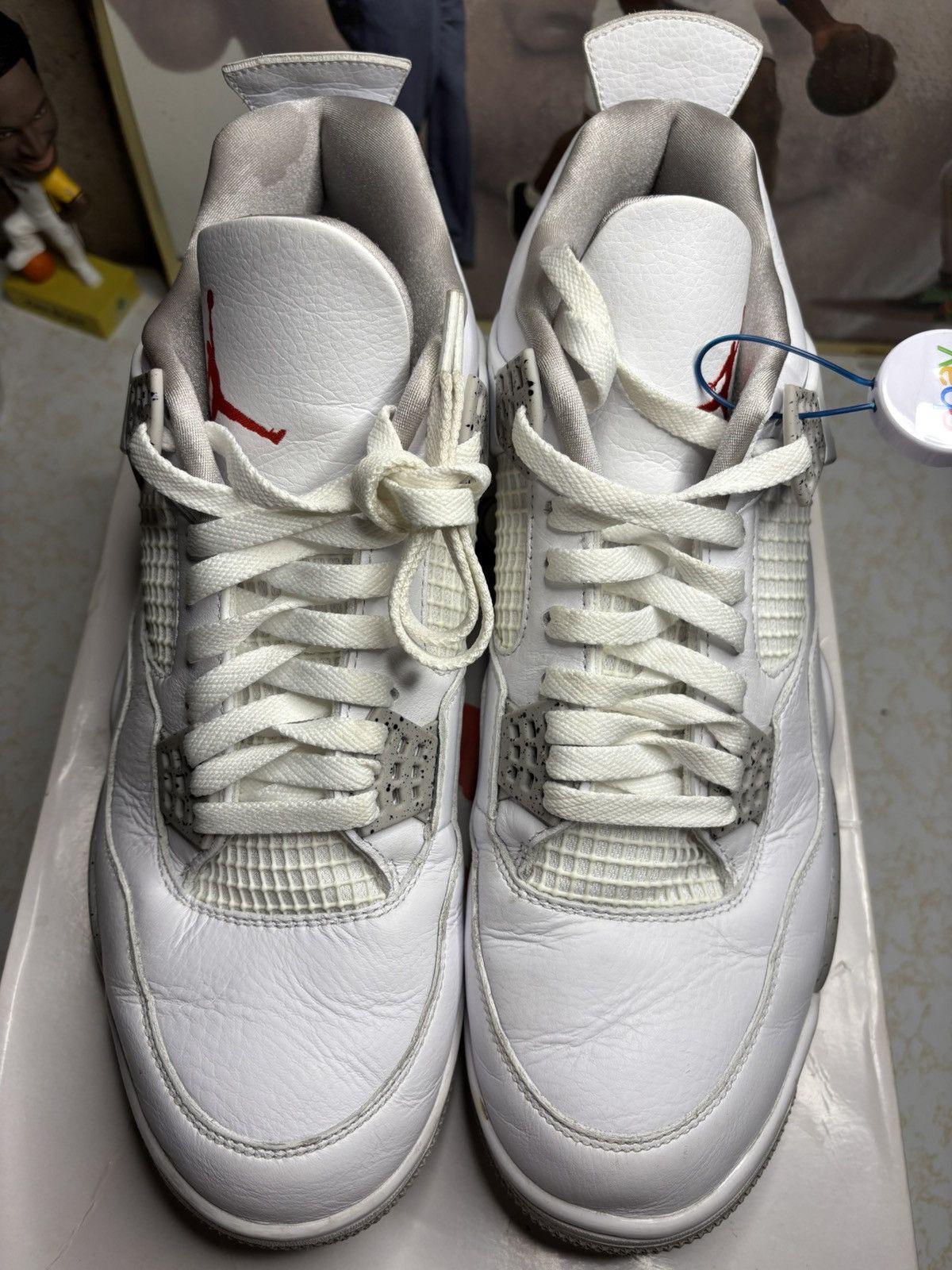 Jordan Brand Jordan Retro 4 ‘white oreo’ Size US 13 / EU 46 - 2 Thumbnail