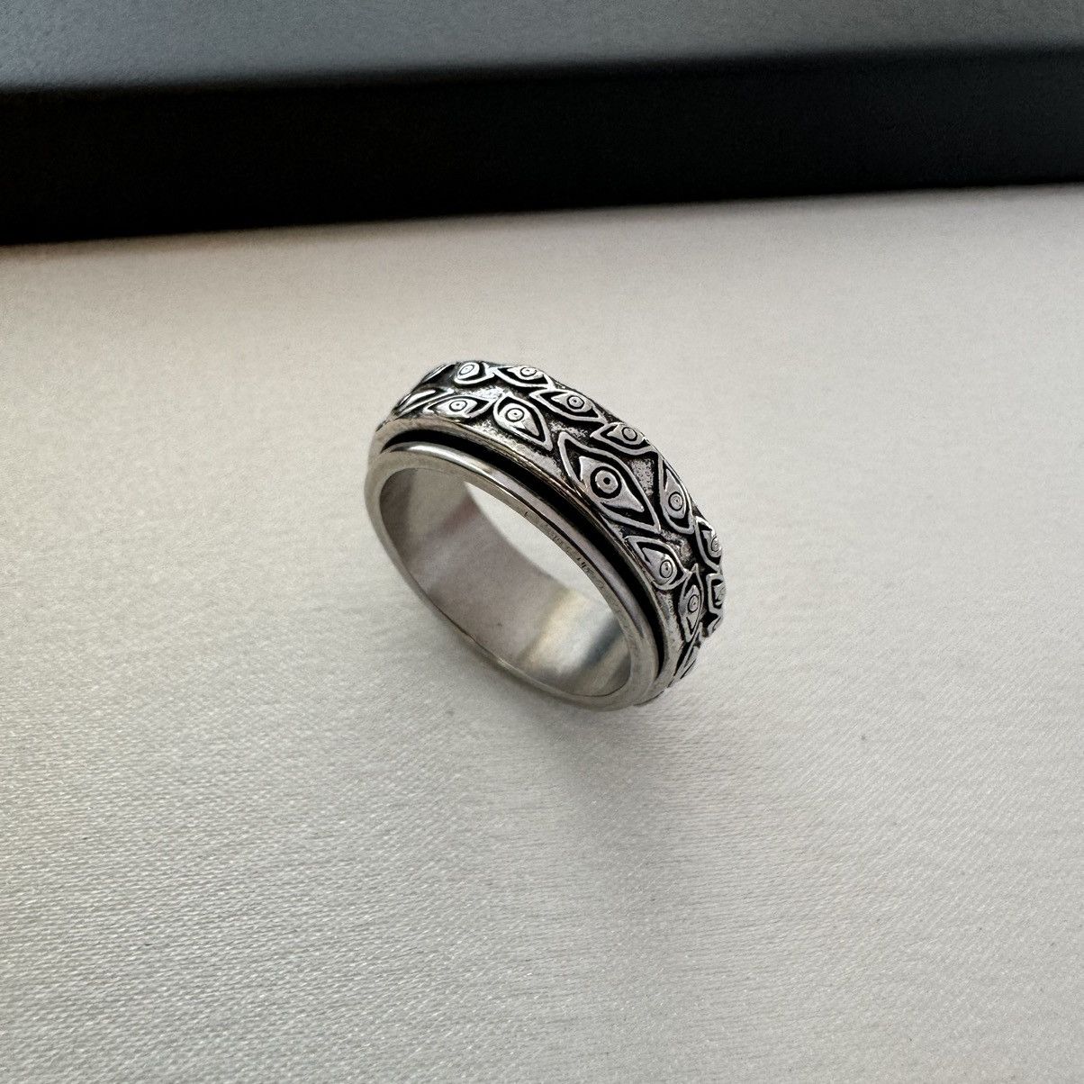 Other Devil Eye Ring for Men Women,Punk Hip Hop Unisex Style Size ONE SIZE - 1 Thumbnail