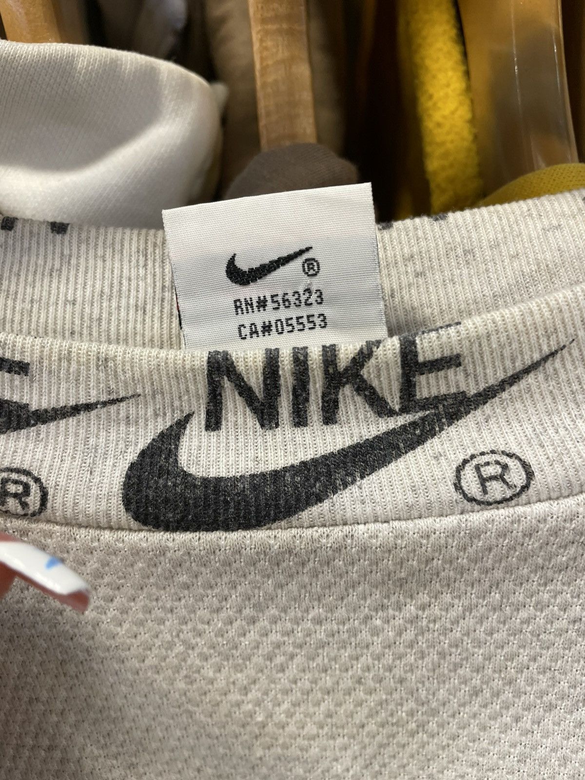 Nike Rare Vintage Nike Spell Out 90s Tee Size US XL / EU 56 / 4 - 5 Thumbnail