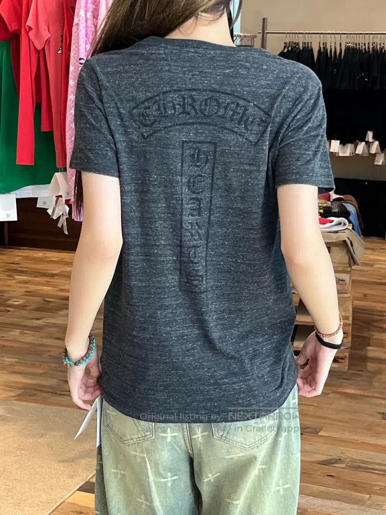 Chrome Hearts CHROME HEARTS Size L Dark gray Sanskrit pentagram T-barV co Size US L / EU 52-54 / 3 - 9 Thumbnail