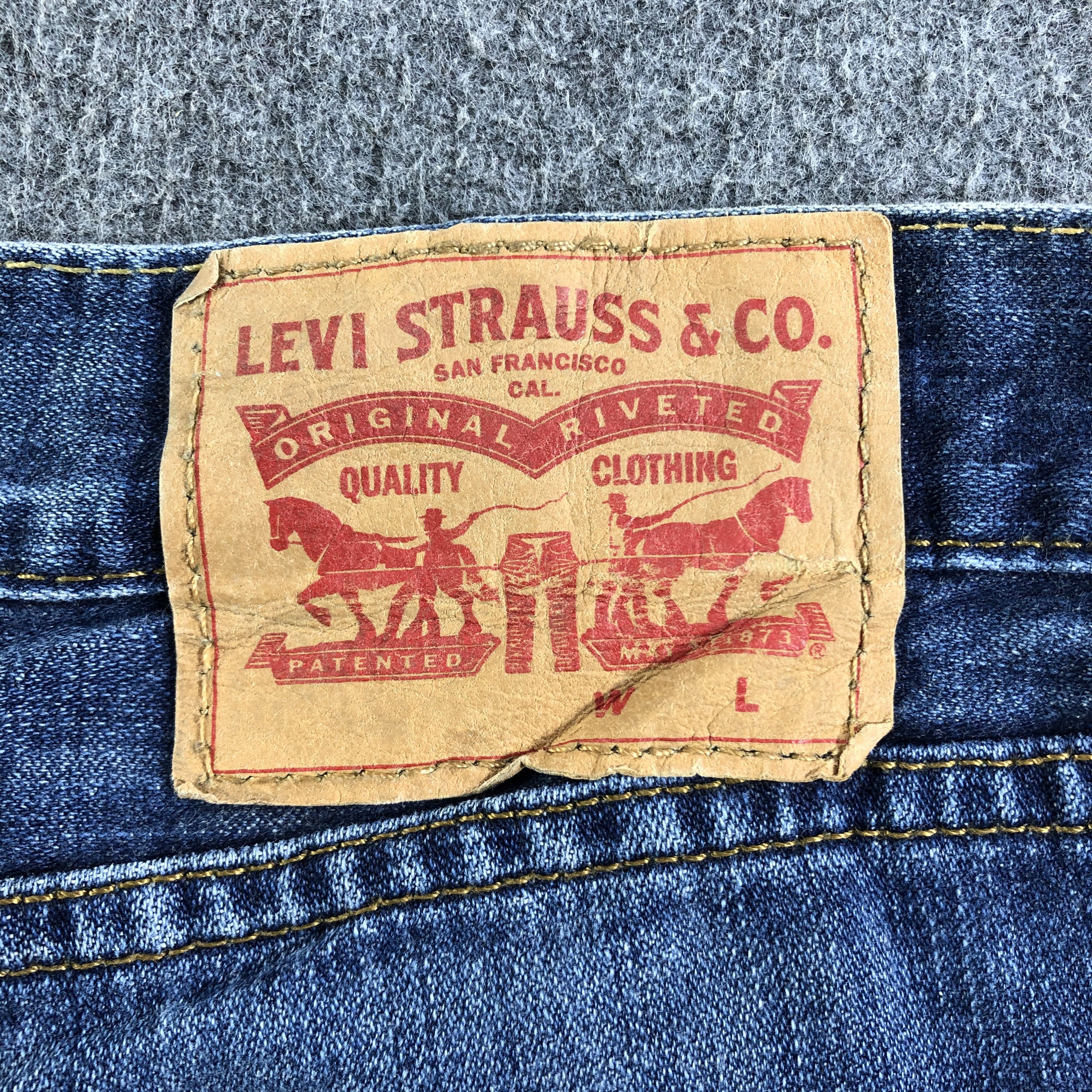 Levi's Vintage Blue Wash Levis 514 Jeans-J3098 Size US 36 / EU 52 - 5 Thumbnail