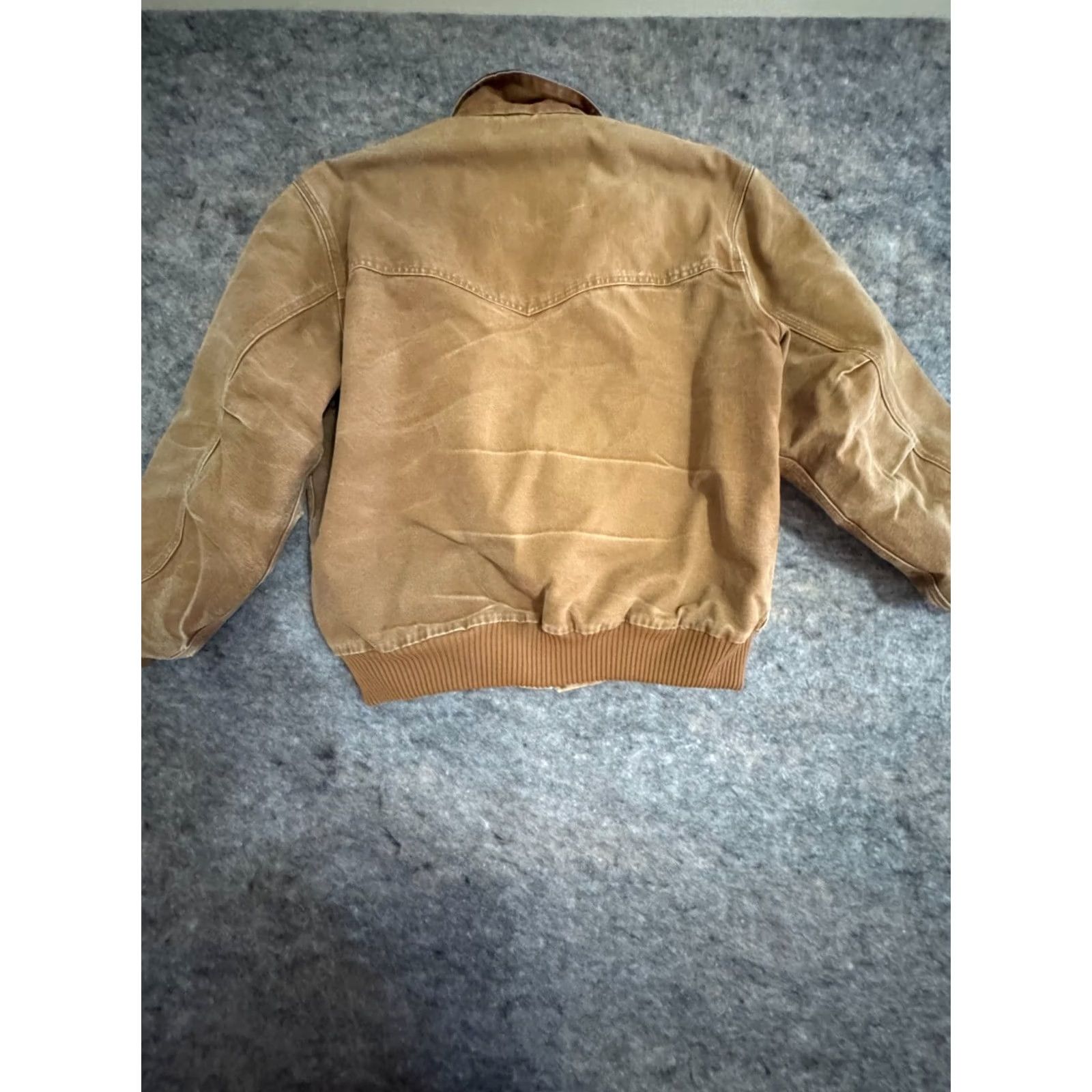 Carhartt Carhartt Santa Fe Jacket Mens XL Brown Quilted Lined Regular Coat Size US XL / EU 56 / 4 - 6 Thumbnail