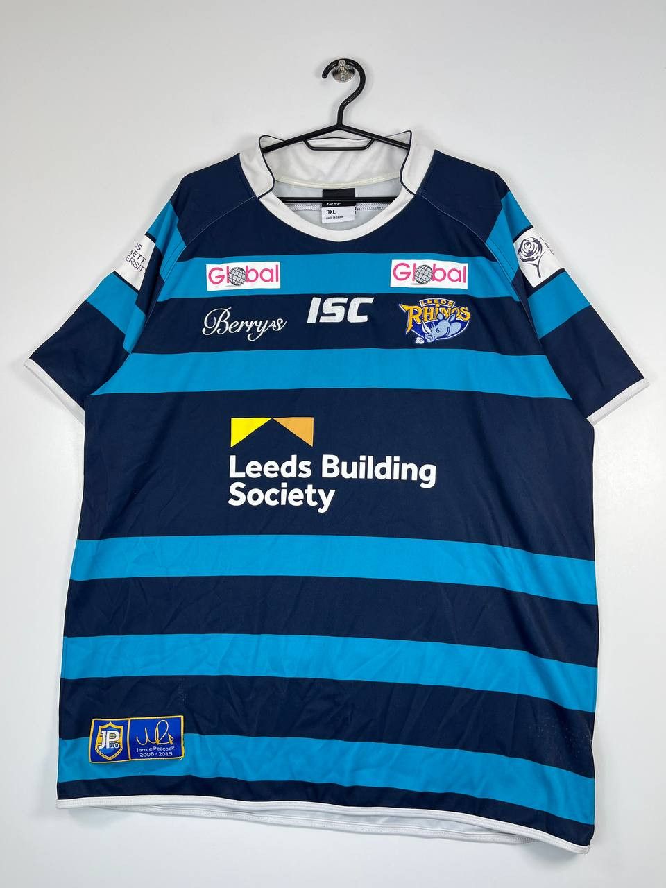 Other Leeds Rhinos Rugby League Shirt ISC Leeds Building 3XL Size US XXL / EU 58 / 5 - 1 Thumbnail