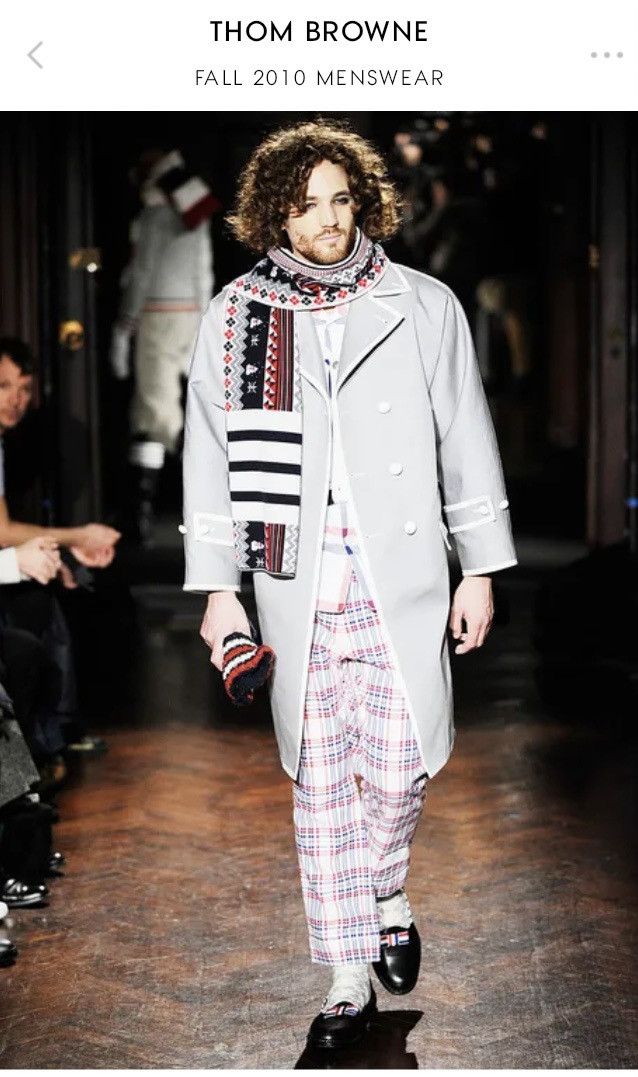 Thom Browne Thom Browne r/w/b xtreme flannel check pajama bottom 1 NWT Size US 35 - 5 Thumbnail