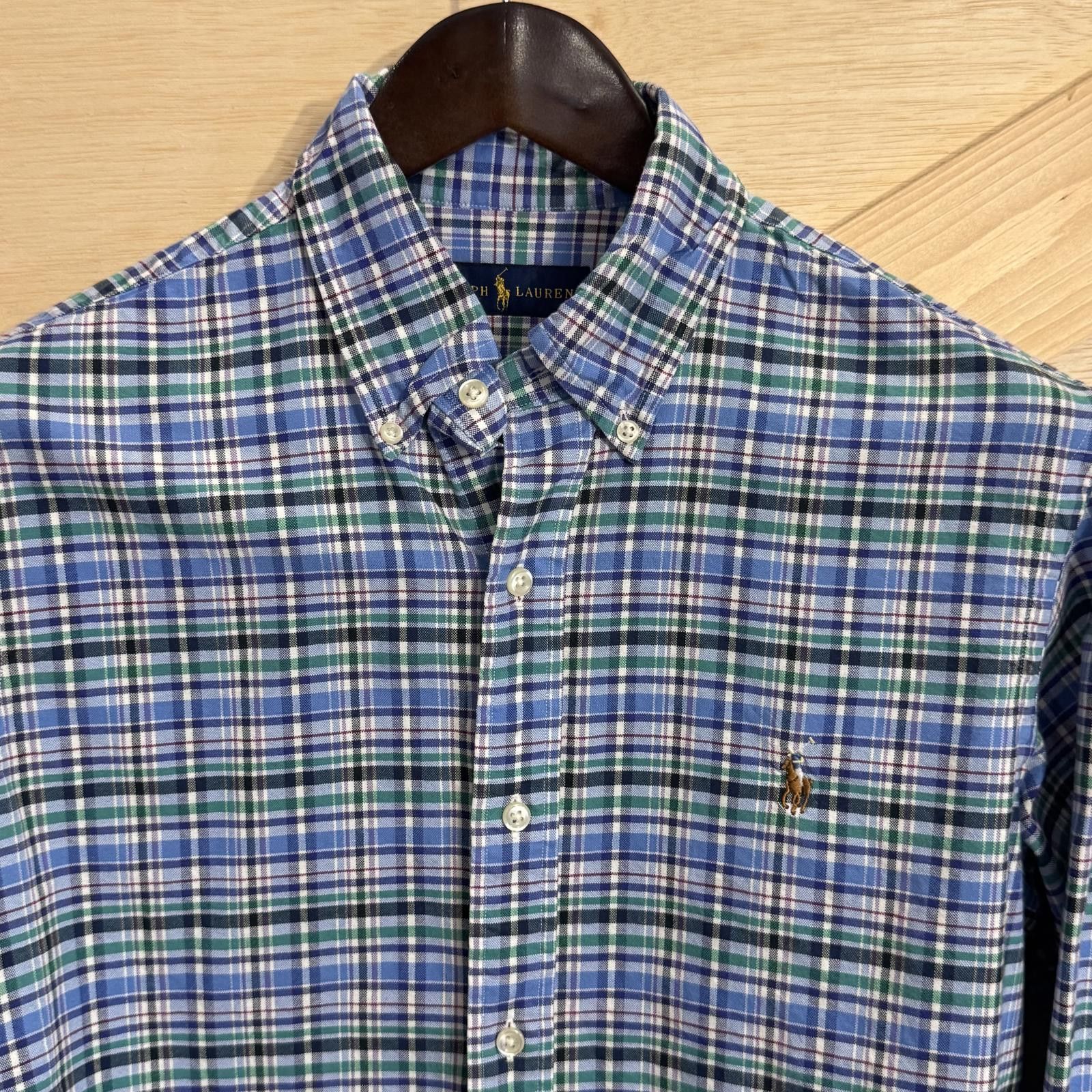 Polo Ralph Lauren Polo Ralph Lauren Shirt Men's Medium Plaid Oxford Size US M / EU 48-50 / 2 - 4 Thumbnail