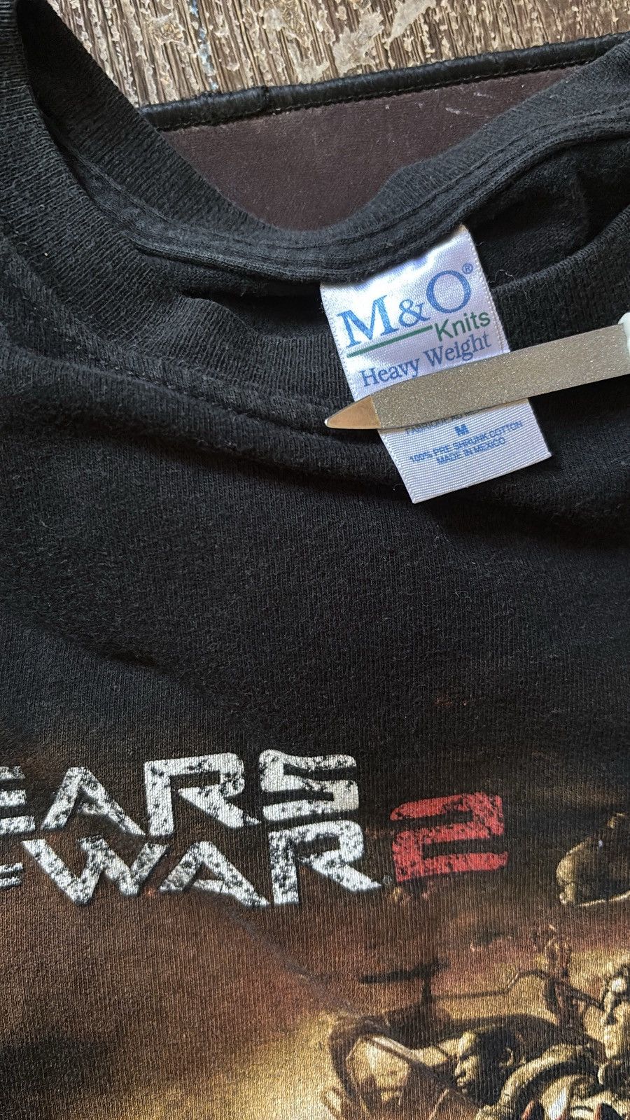 Vintage ⚙️GEARS OF WAR 2 PROMO TEE⚙️ Size US L / EU 52-54 / 3 - 4 Thumbnail