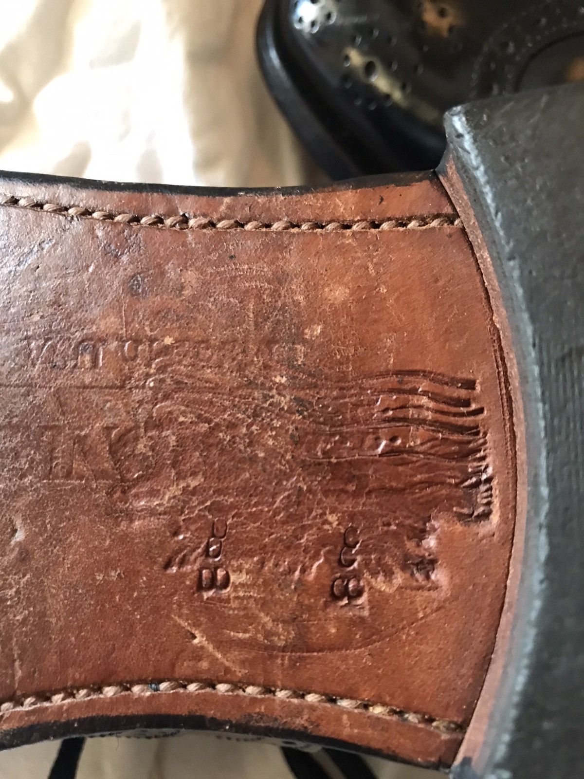 Bostonian Classic Wingtip Dress shoes Size US 8 / EU 41 - 2 Thumbnail