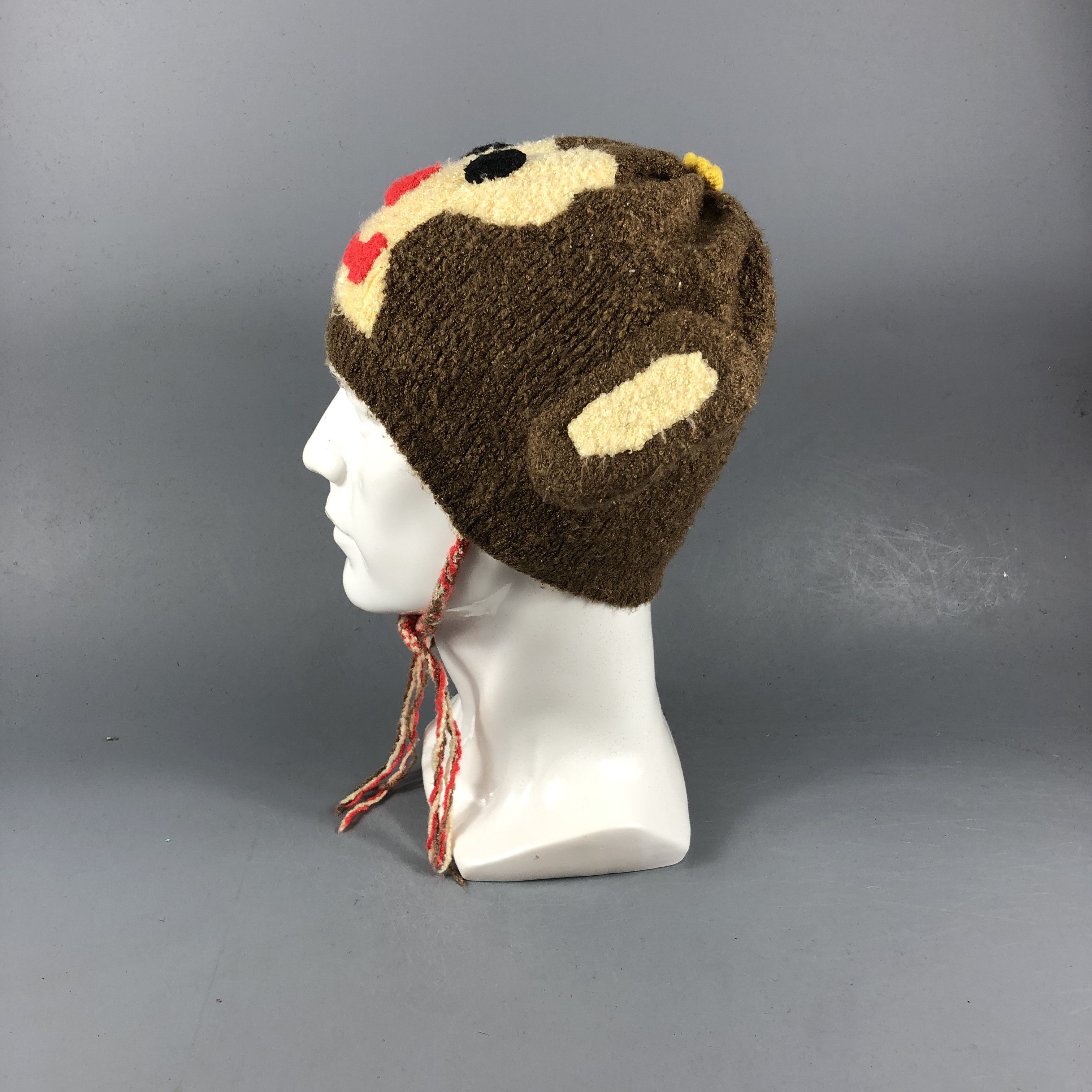 Vintage Monkey APE Kawaii Beanie Snowcap Snow Hat B817 Size ONE SIZE - 2 Thumbnail