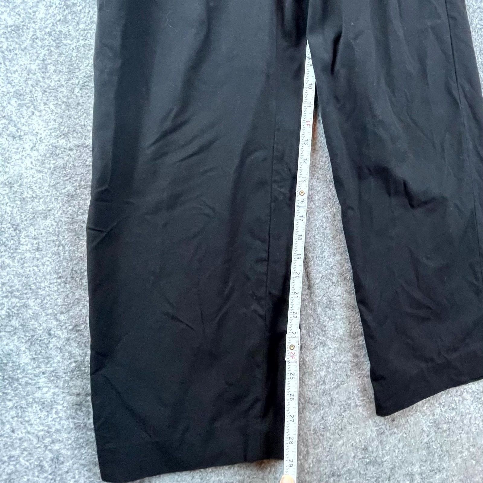 & Other Stories & Other Stories Pants Womens 2 Black High Rise Pleated Wide Size 26" / US 2 / IT 38 - 5 Thumbnail