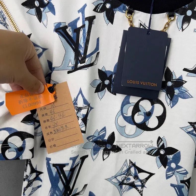 Louis Vuitton Louis Vuitton Color-block full-print casual crewneck dress Size M / US 6-8 / IT 42-44 - 7 Thumbnail