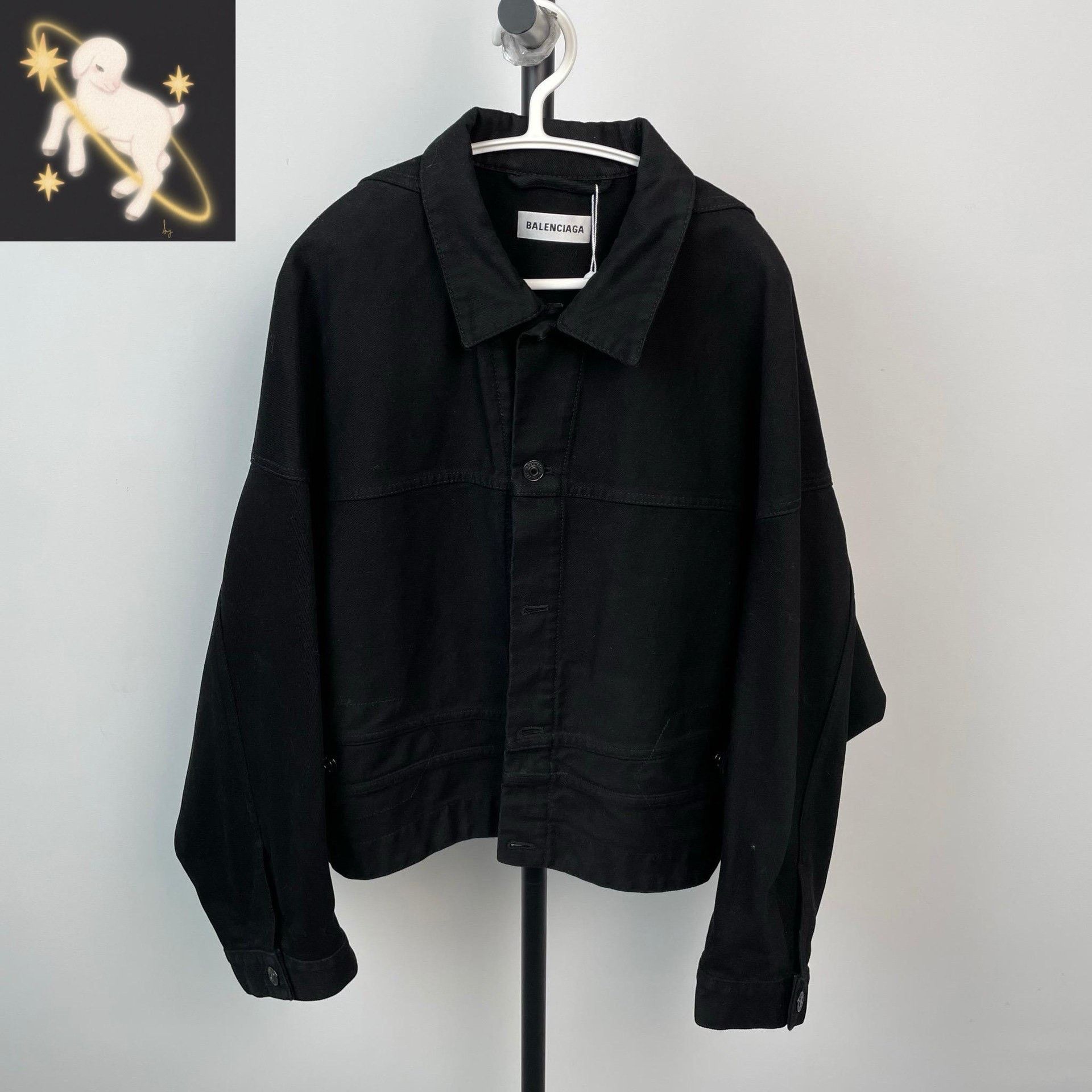 Balenciaga Balenciaga Black Jacket 34 Women Size XS / US 0-2 / IT 36-38 - 1 Thumbnail