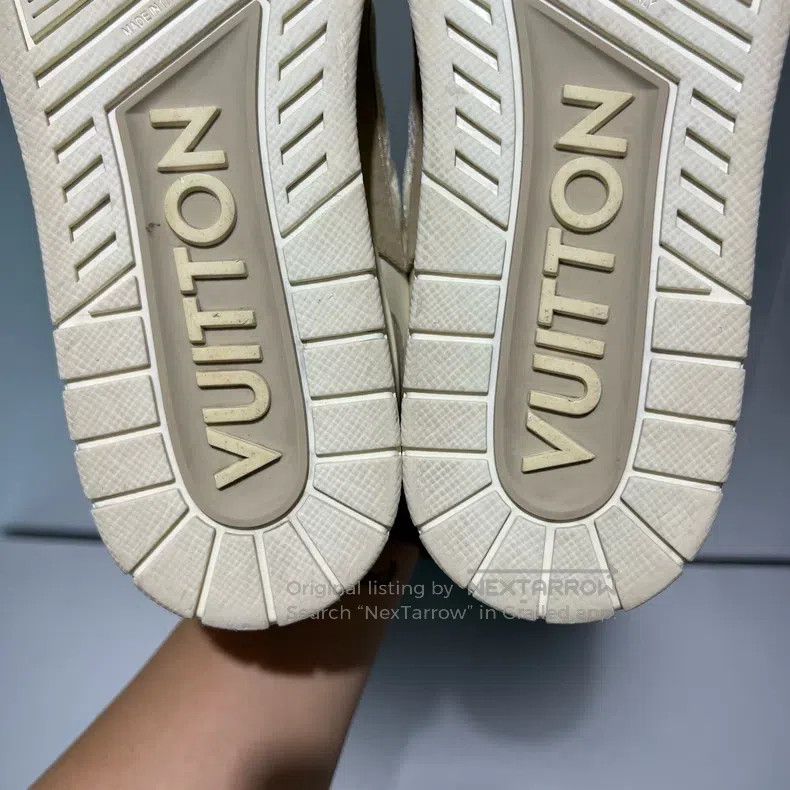 Louis Vuitton Louis Vuitton Skate White Brown Bread Shoes Size US 9 / EU 42 - 8 Thumbnail