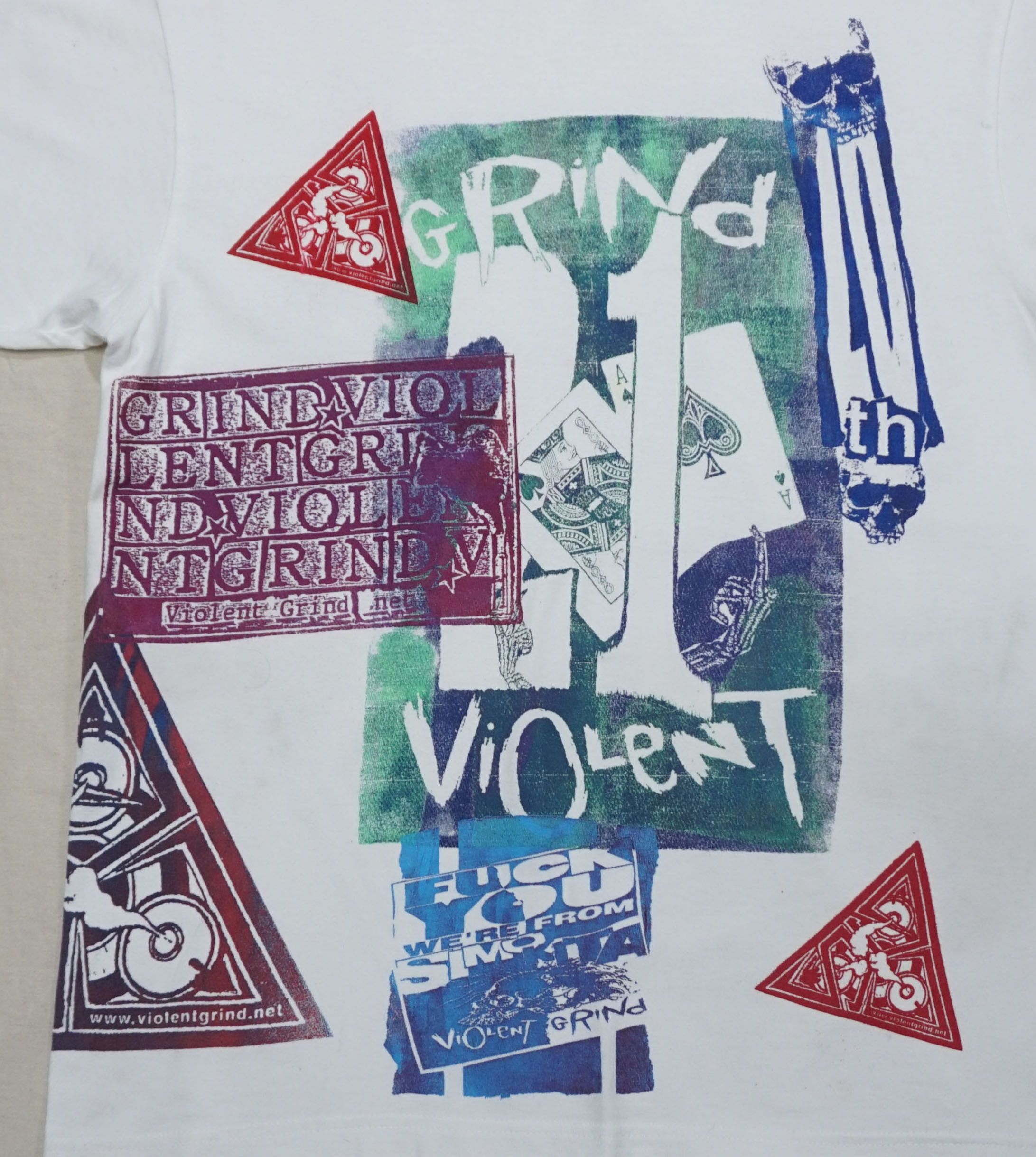 Dogtown × Vintage 00's Violent Grind Test Print T-Shirt Size US L / EU 52-54 / 3 - 2 Thumbnail