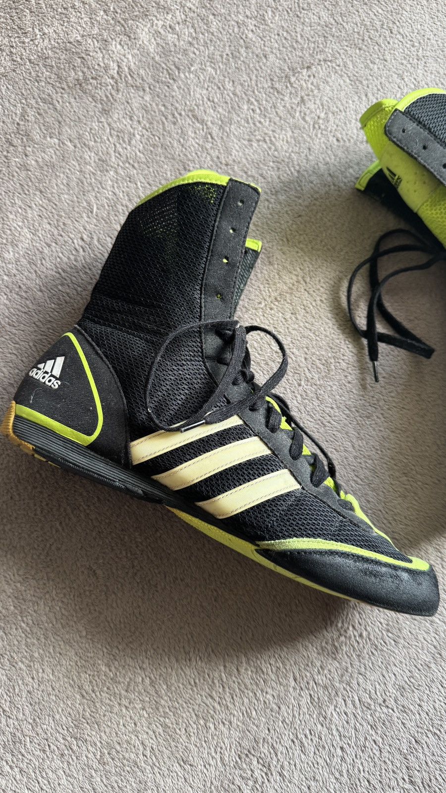 Adidas Adidas Vintage Y-3 style boxing moto boots hype fashion y2k Size US 8.5 / EU 41-42 - 3 Thumbnail