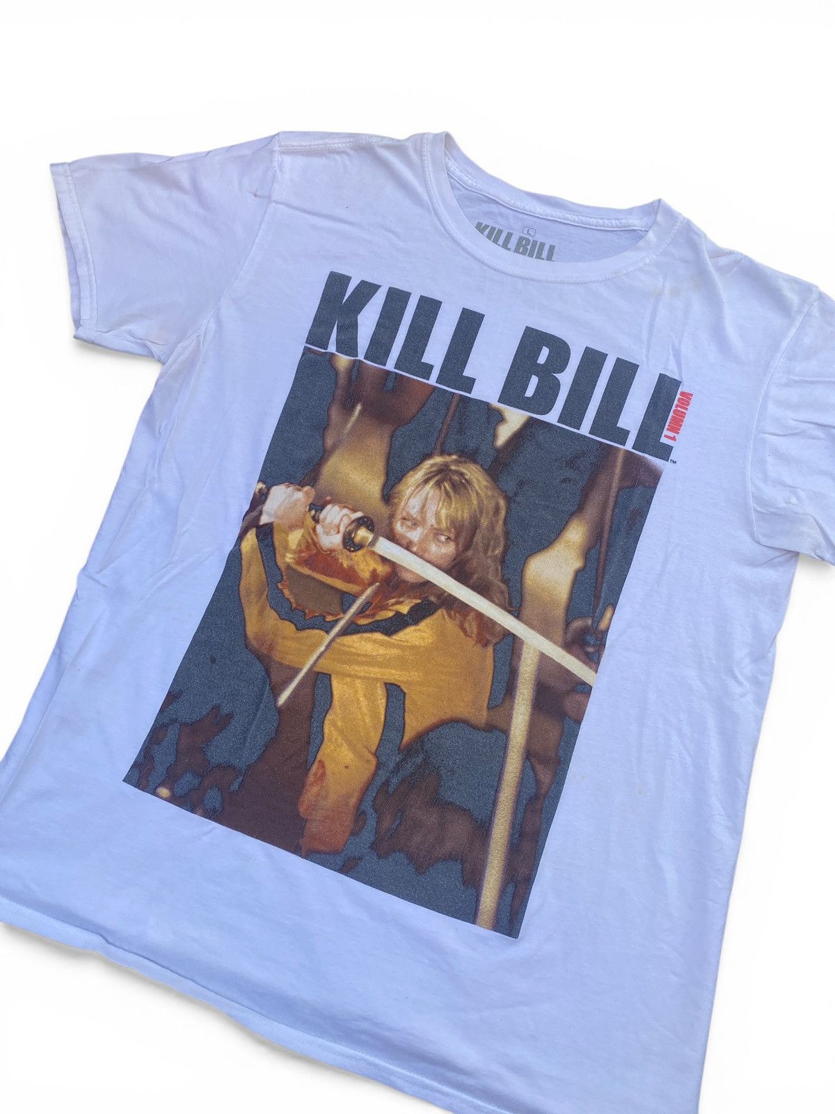 Japanese Brand Kill Bill Vol 1 Movie Tee Uma Thurman Film Promo Shirt Size US L / EU 52-54 / 3 - 3 Thumbnail