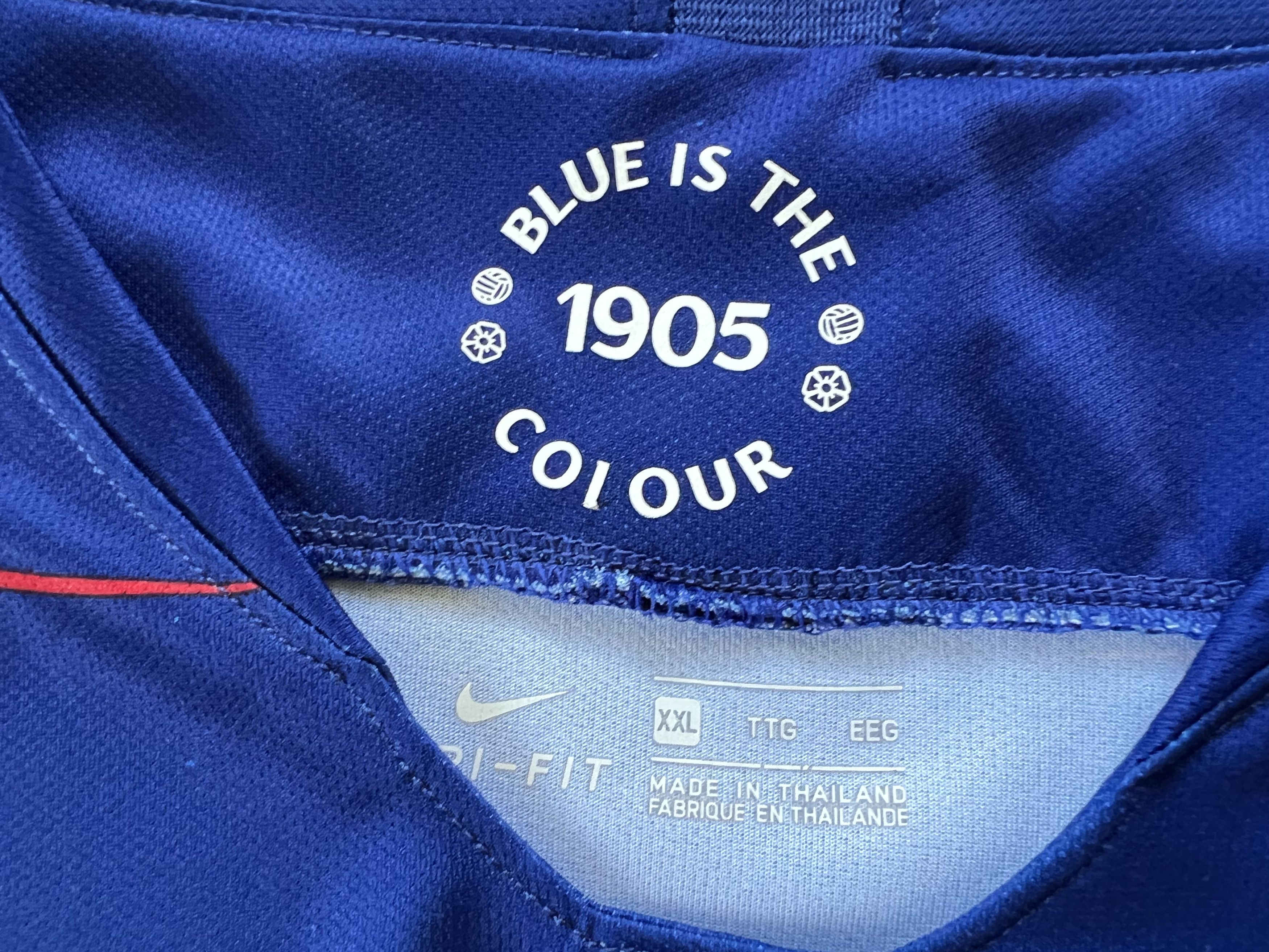Nike Nike Chelsea Vapor Match Home Football Shirt 2018 Size US XXL / EU 58 / 5 - 7 Thumbnail