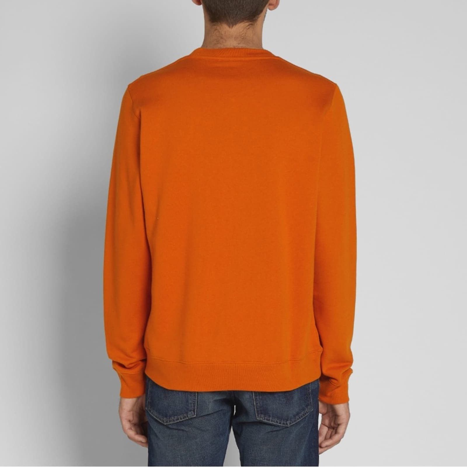 NORSE PROJECTS VAGN CLASSIC CREW SWEAT OXIDE ORANGE M