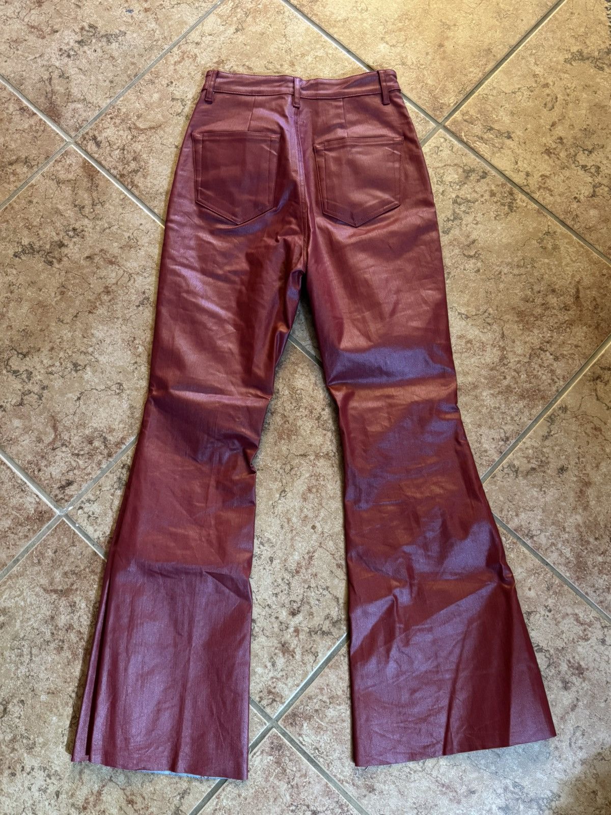 Rick Owen Mainline wax bolan pants