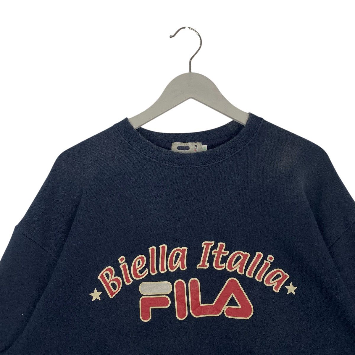 Other Vintage Fila Crewneck Sweathirt NavyBlue Pullover Size L Size US L / EU 52-54 / 3 - 4 Thumbnail