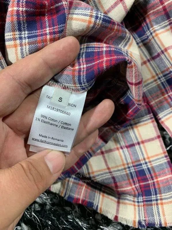 Faith Connexion oversized plaid shirt by Faith Connexion. Size S / US 4 / IT 40 - 8 Thumbnail