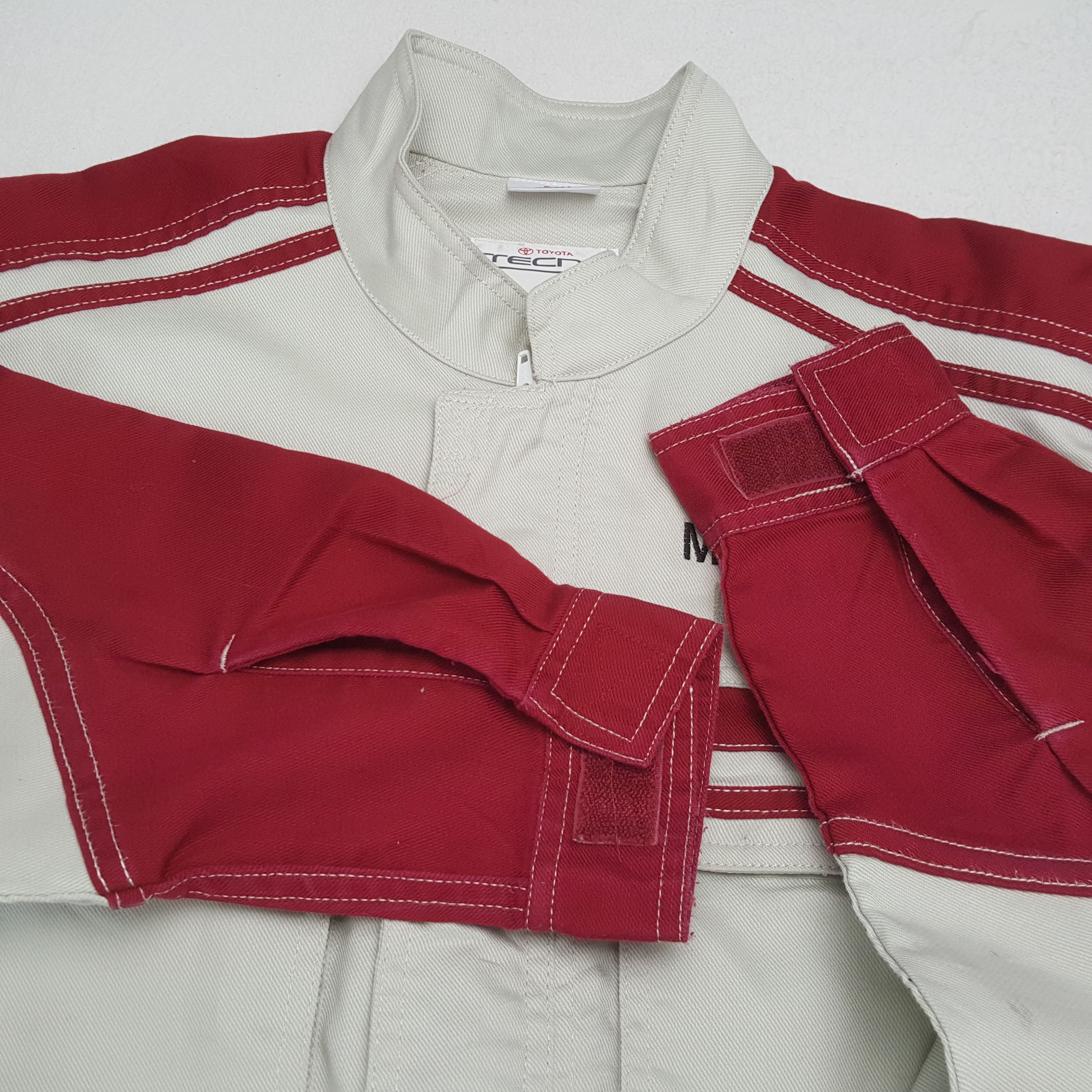 Vintage Vintage TOYOTA TECNO Japanese Racing Team Coerall Jacket Size US M / EU 48-50 / 2 - 13 Thumbnail