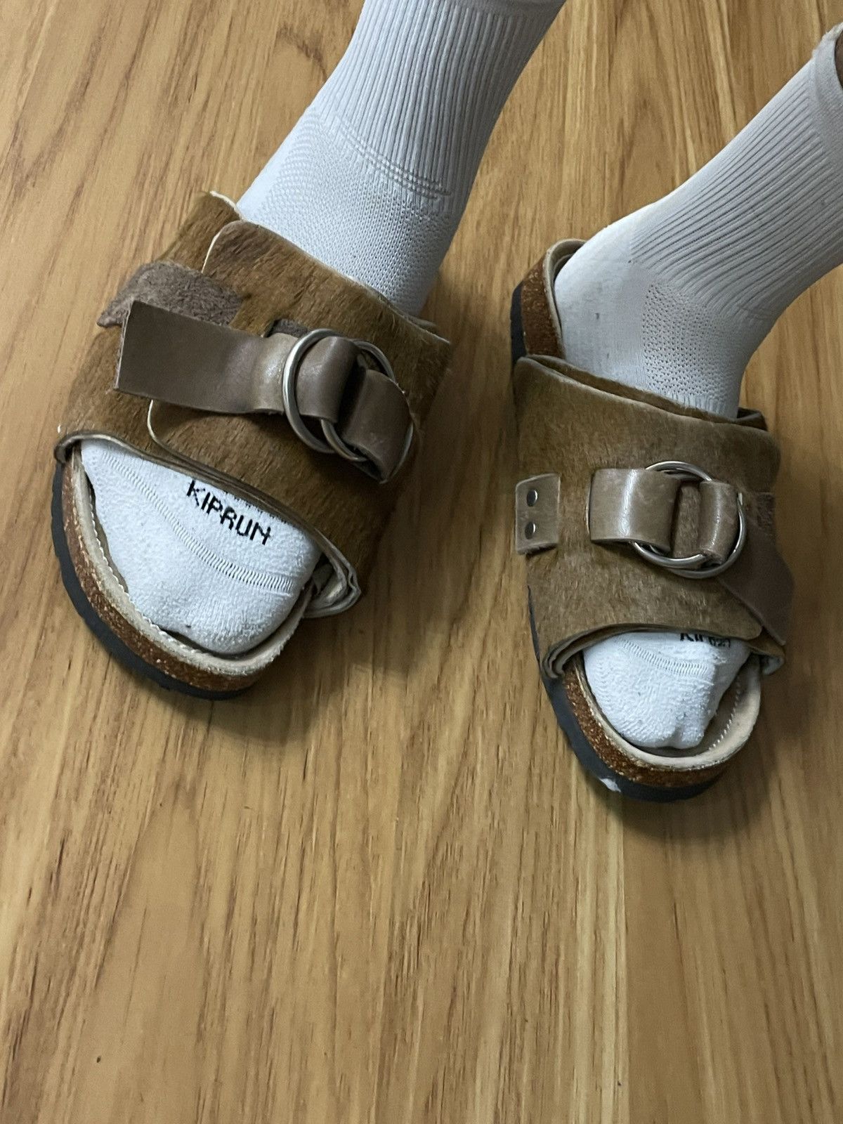 Sasquatchfabrix Sasquatchfabrix Leather Cow Skin Sandal Size US 9 / EU 42 - 21 Thumbnail