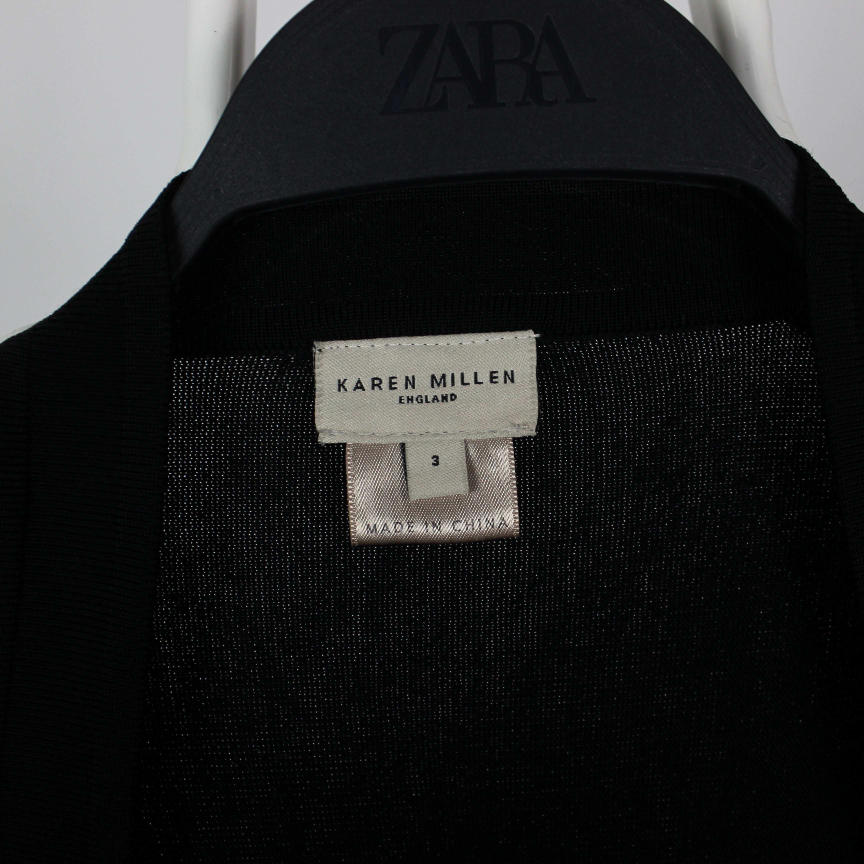 Karen Millen karen millen blazer jacket women 3 M black Size M / US 6-8 / IT 42-44 - 3 Thumbnail