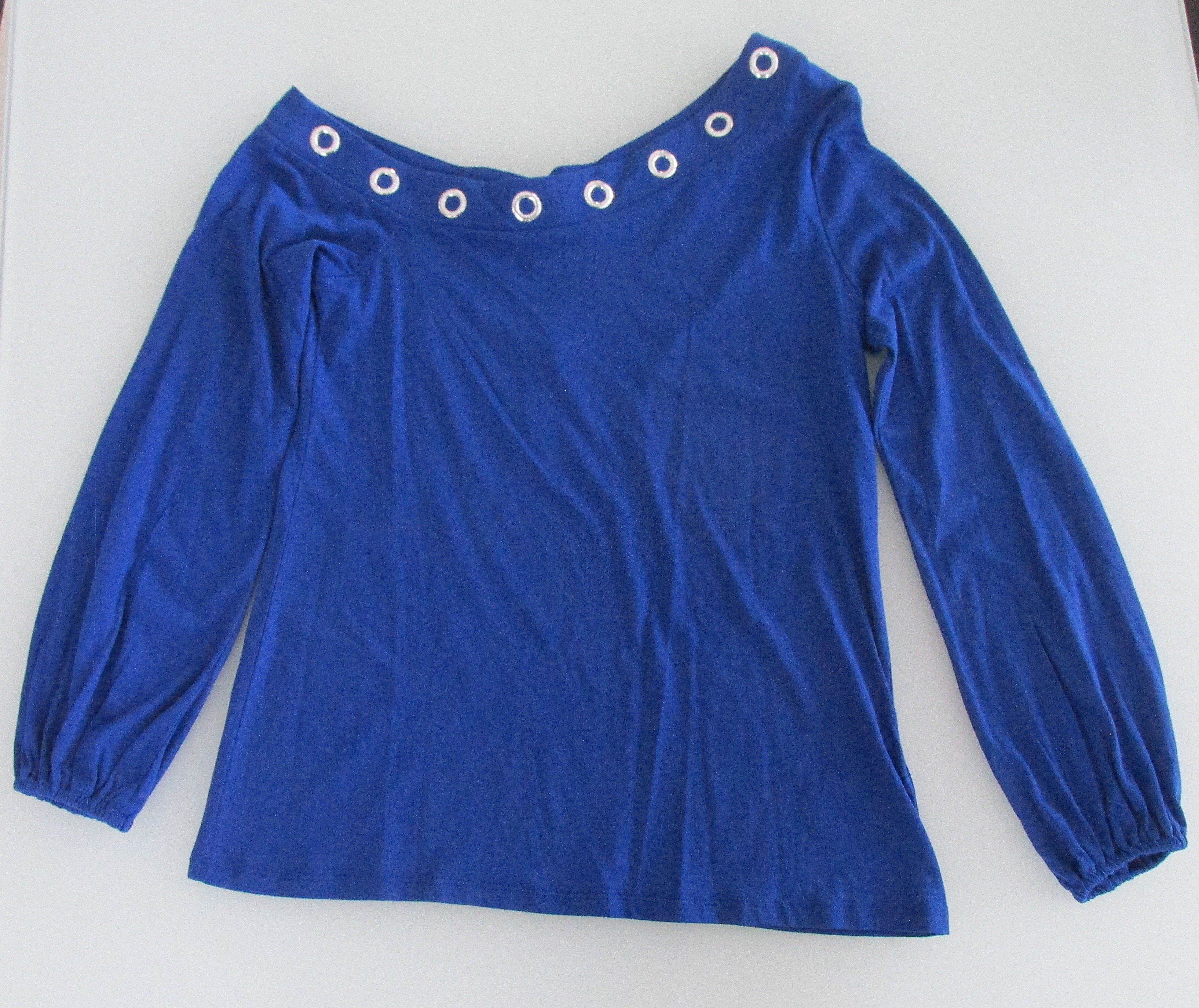 Michael Kors Michael Kors (NWT) Long Sleeve T-Shirt w/Grommets Size Med. Size M / US 6-8 / IT 42-44 - 1 Thumbnail