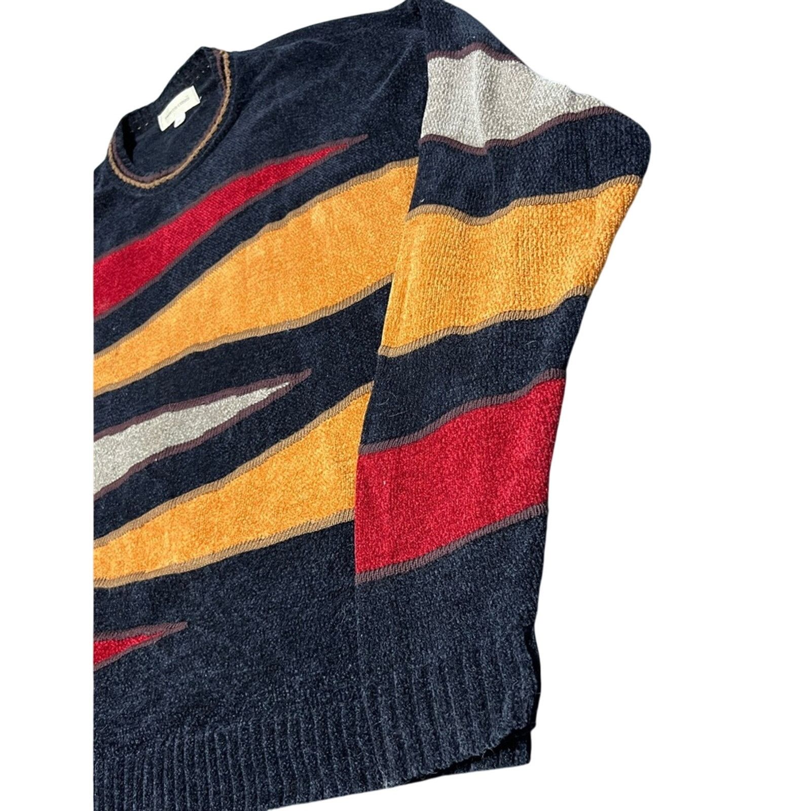 Pronto Uomo Vintage Pronto Uomo Sweater Knit 3D Coogi Style Made in USA Size US XXL / EU 58 / 5 - 3 Thumbnail