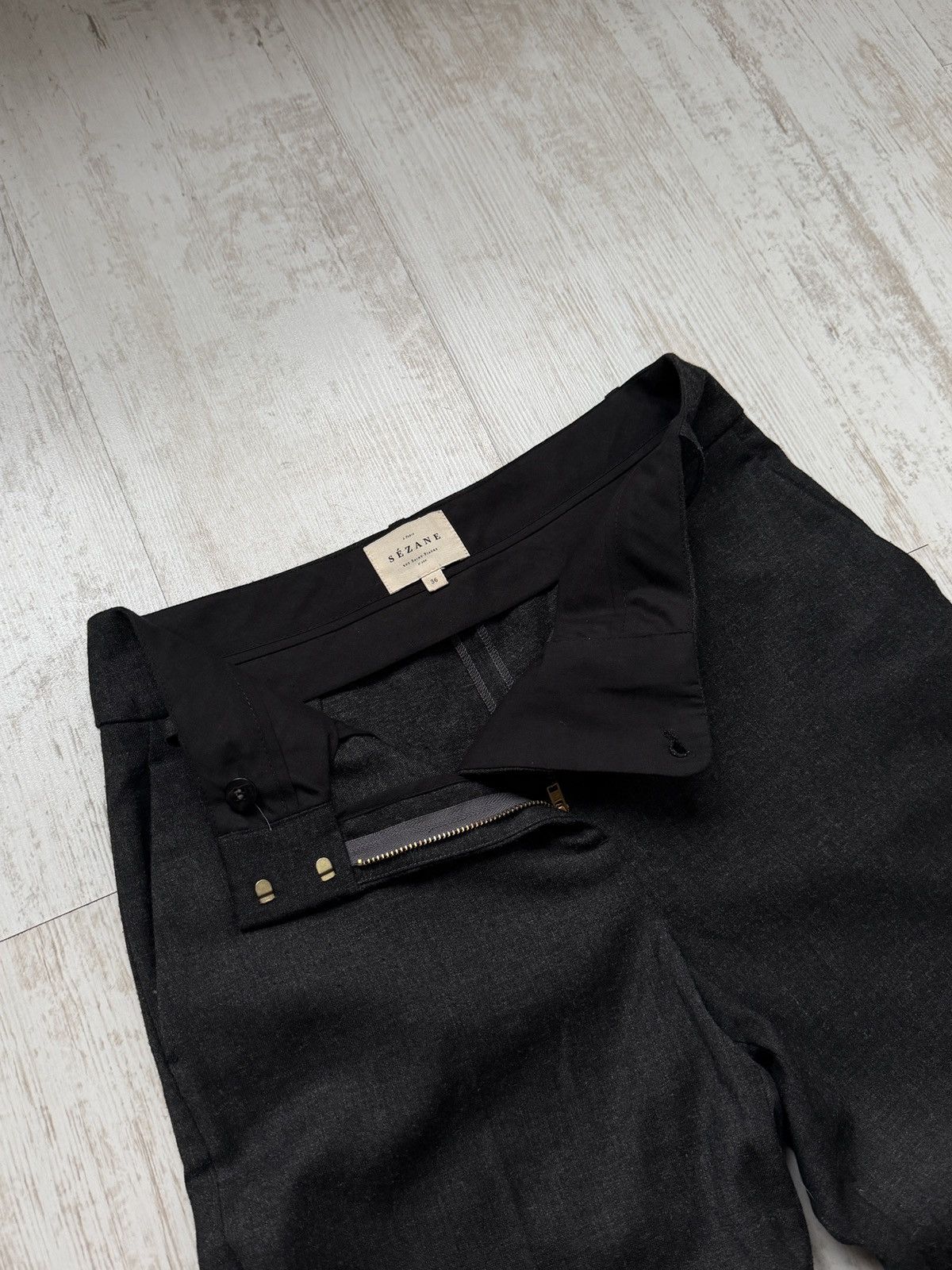 Sezane Sezane Black Trousers Pants Size 36 Capsule Wardrobe Classic Size 26" / US 2 / IT 38 - 7 Thumbnail