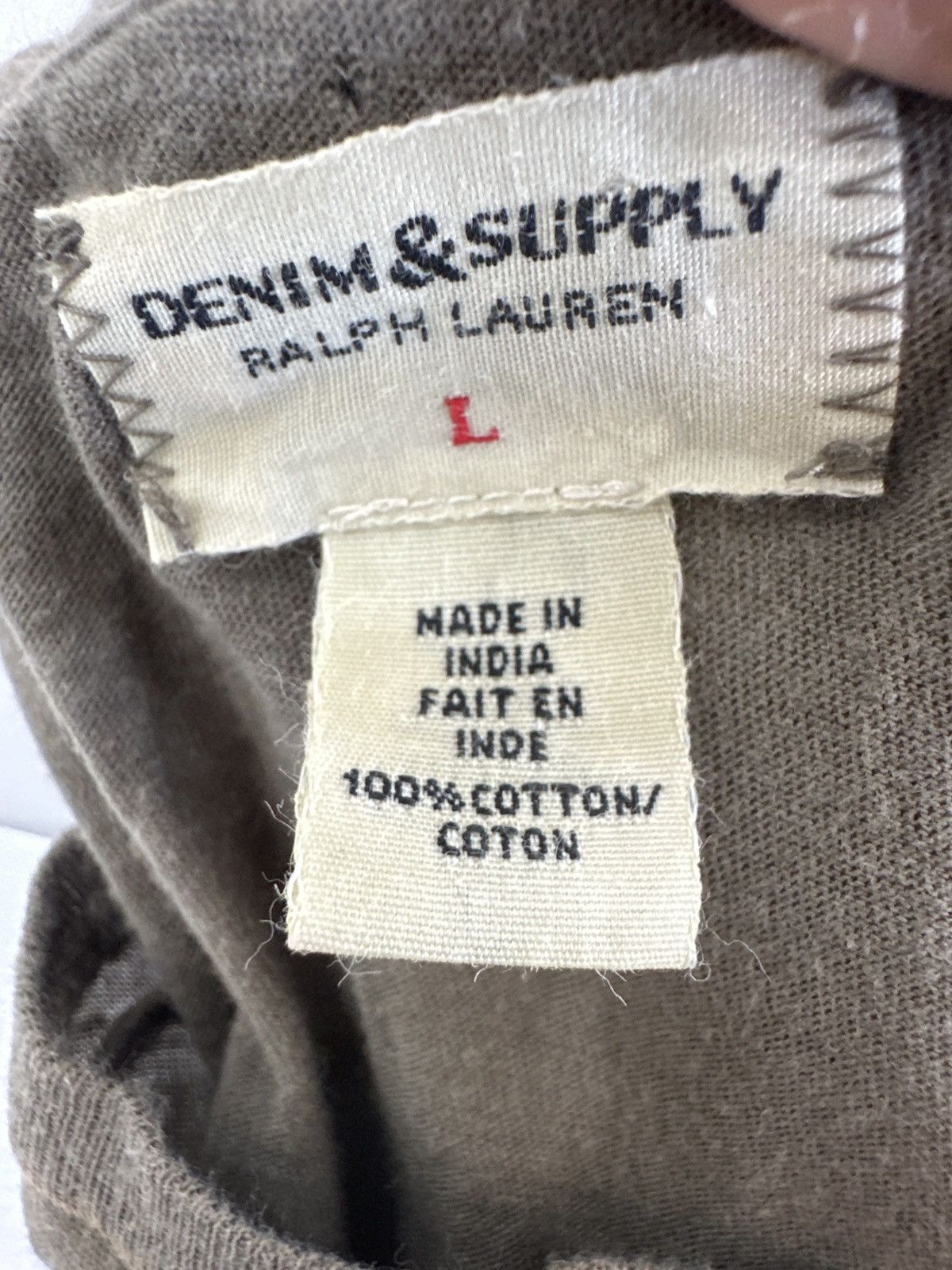 Ralph Lauren DENIM & SUPPLY RALPH LAUREN TEE Size US L / EU 52-54 / 3 - 5 Thumbnail