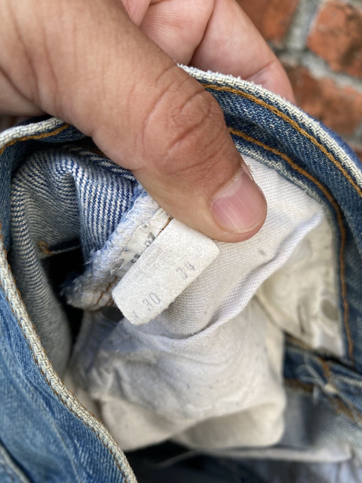 Levi's Vintage Clothing W29x30 Vintage levi's 501 redline distressed made in USA #6 Size US 29 - 8 Thumbnail