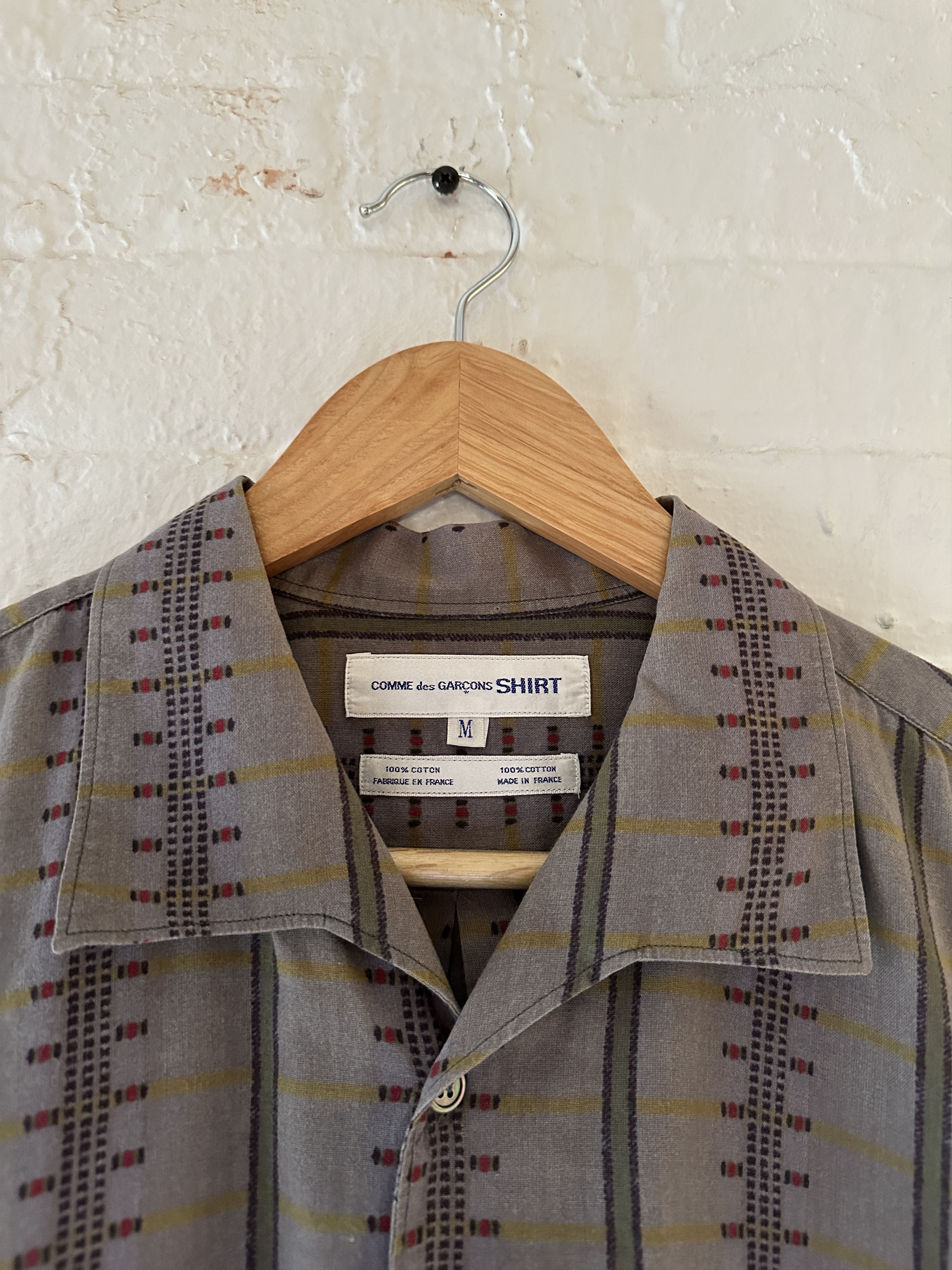 Comme des Garcons Comme des Garcons SHIRT Camp Collar Shirt Size US M / EU 48-50 / 2 - 2 Thumbnail
