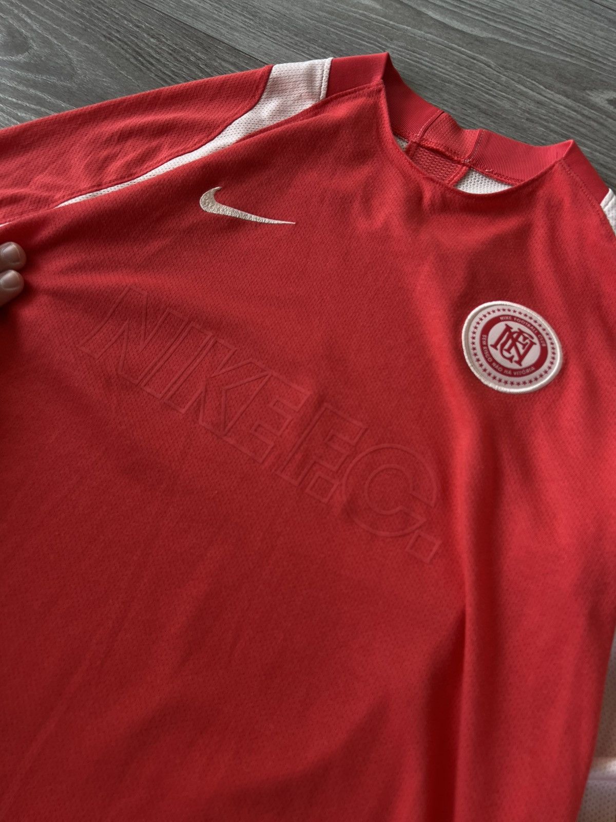Nike ‼️Nike Dri Fiit Football Soccer Total FC Big Logo Jersey‼️ Size US M / EU 48-50 / 2 - 11 Thumbnail