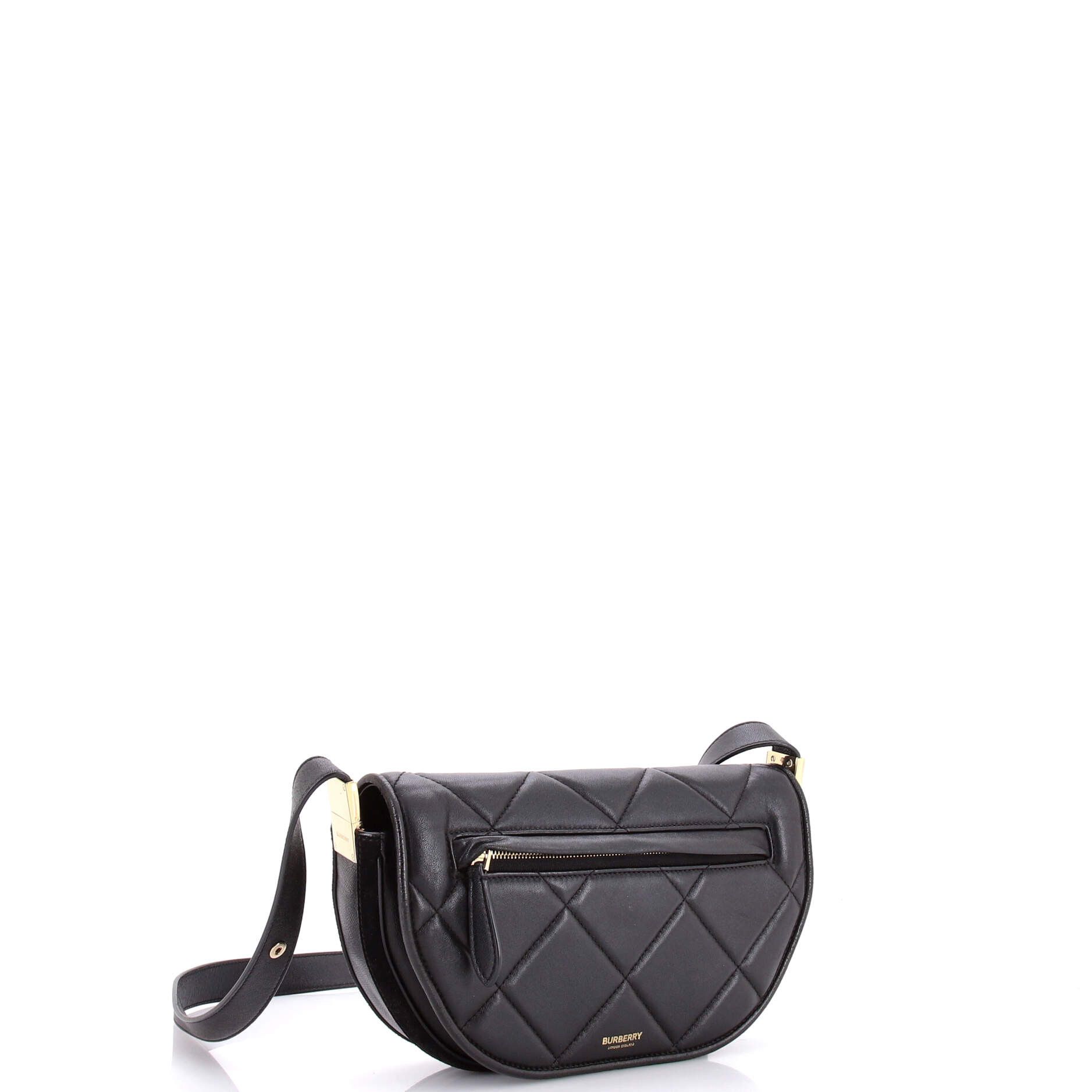 Burberry Olympia flap bag quilted leather small Size ONE SIZE - 1 Thumbnail