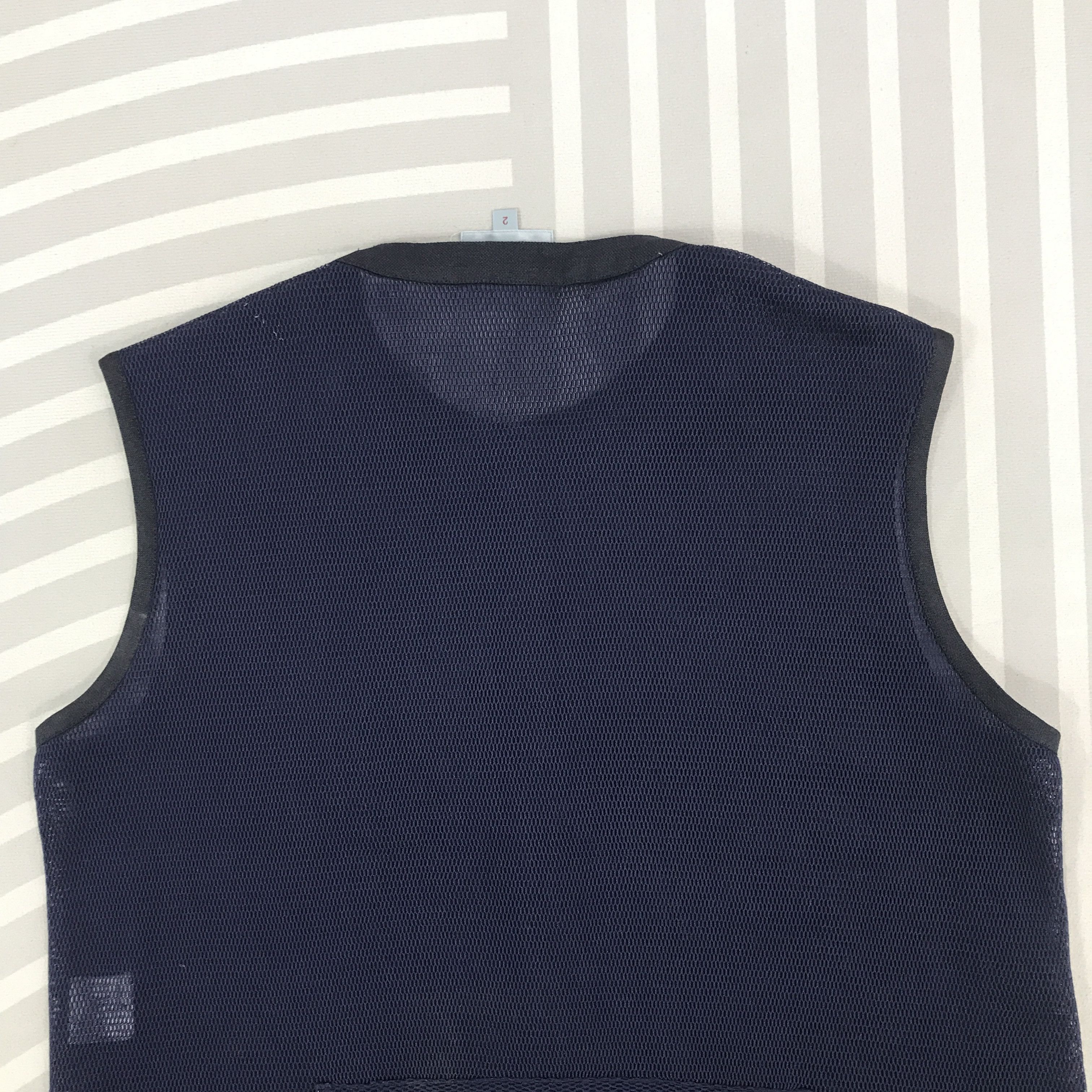 Kenzo × Vintage Vintage Kenzo Golf Net design Vest Size US M / EU 48-50 / 2 - 4 Thumbnail
