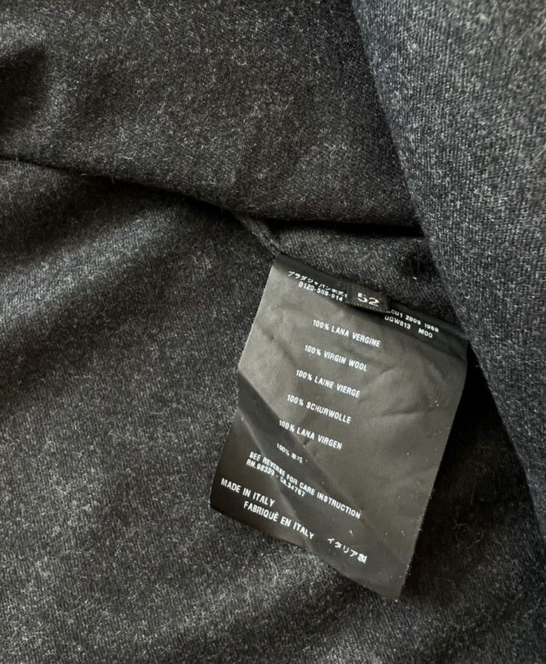 Prada Prada FW2009 Runway Wool Belt Detail Heavy Coat Size US L / EU 52-54 / 3 - 6 Thumbnail
