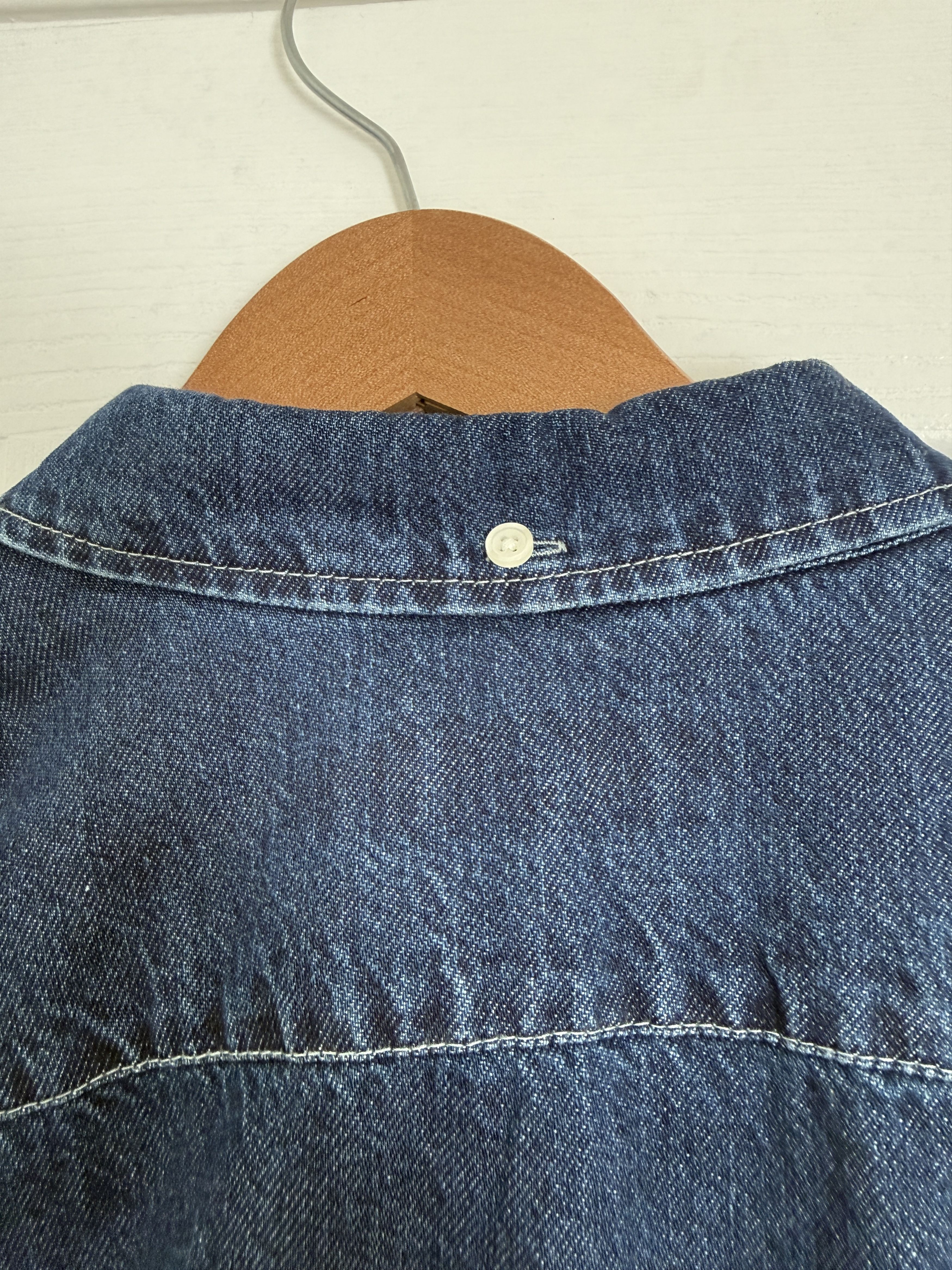 Supreme Small Box Denim Shirt FW 25 Size US L / EU 52-54 / 3 - 3 Thumbnail