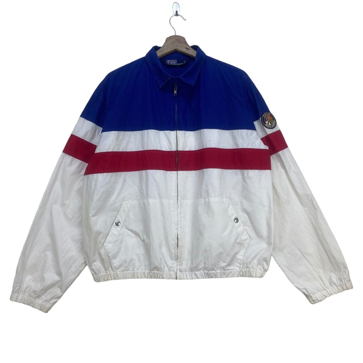 Polo Ralph Lauren Vintage 90s Polo by Ralph Lauren Multicolour Light Jacket Size US M / EU 48-50 / 2 - 2 Thumbnail