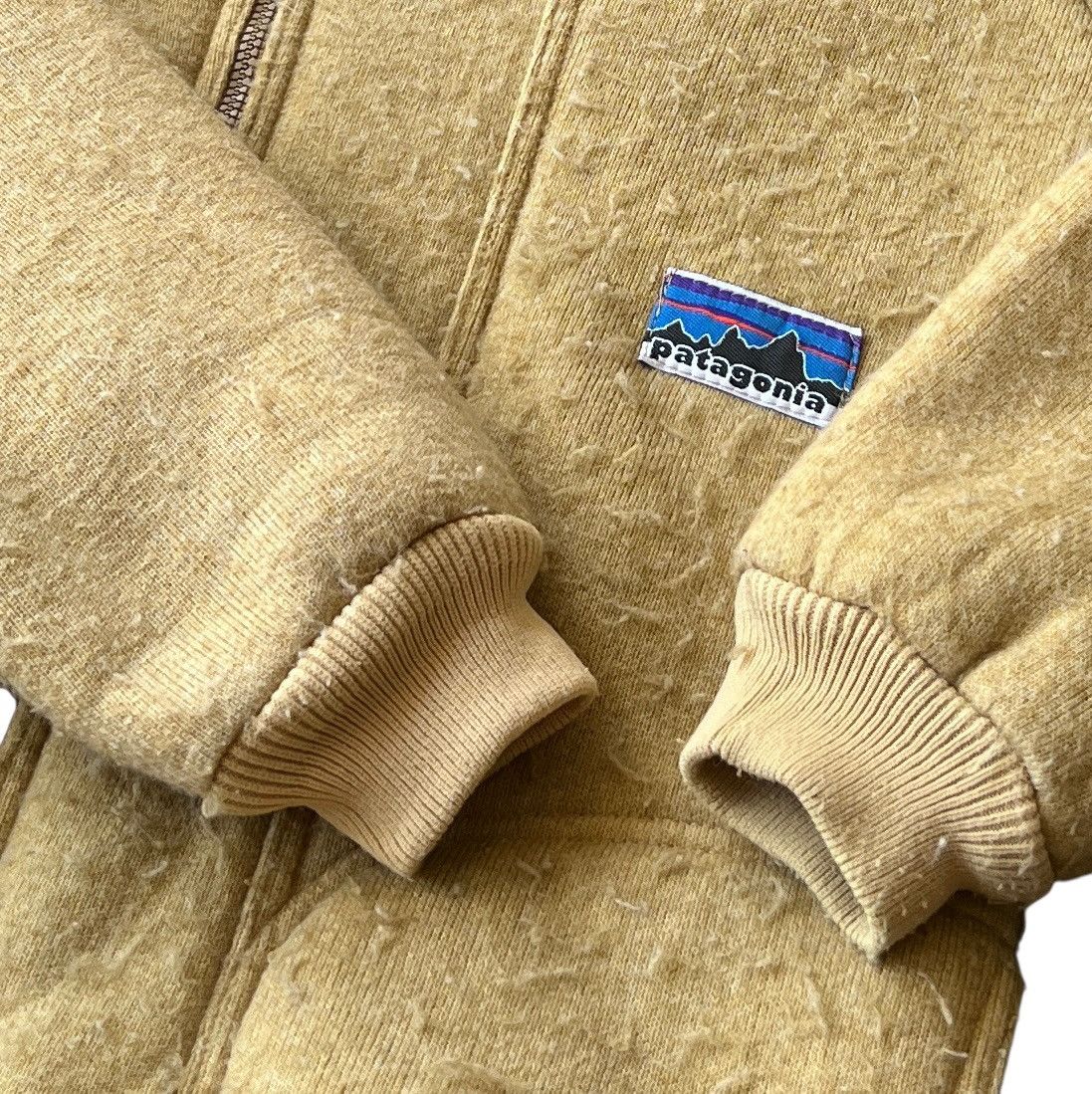 Patagonia 💥 SUPER RARE 70s VINTAGE PATAGONIA PILE JACKET CROWN ZIPPER Size US M / EU 48-50 / 2 - 10 Thumbnail