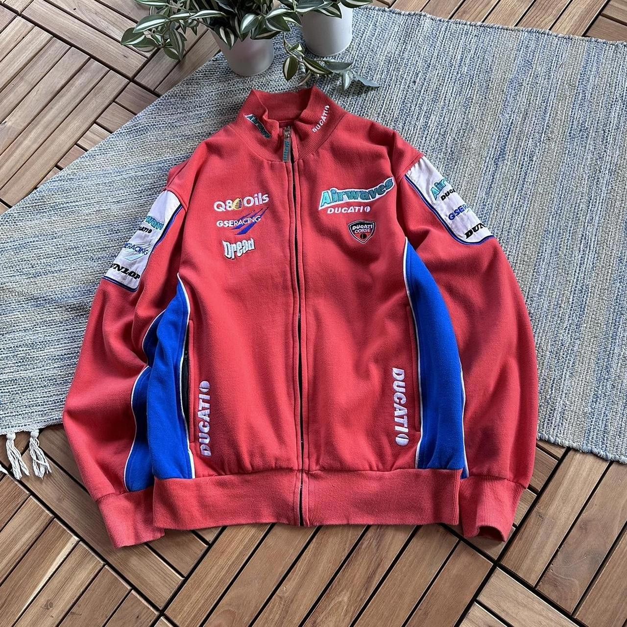 Ducati Vintage Y2K Racing F1 Ducati Zip Up Jacket Size US L / EU 52-54 / 3 - 1 Thumbnail