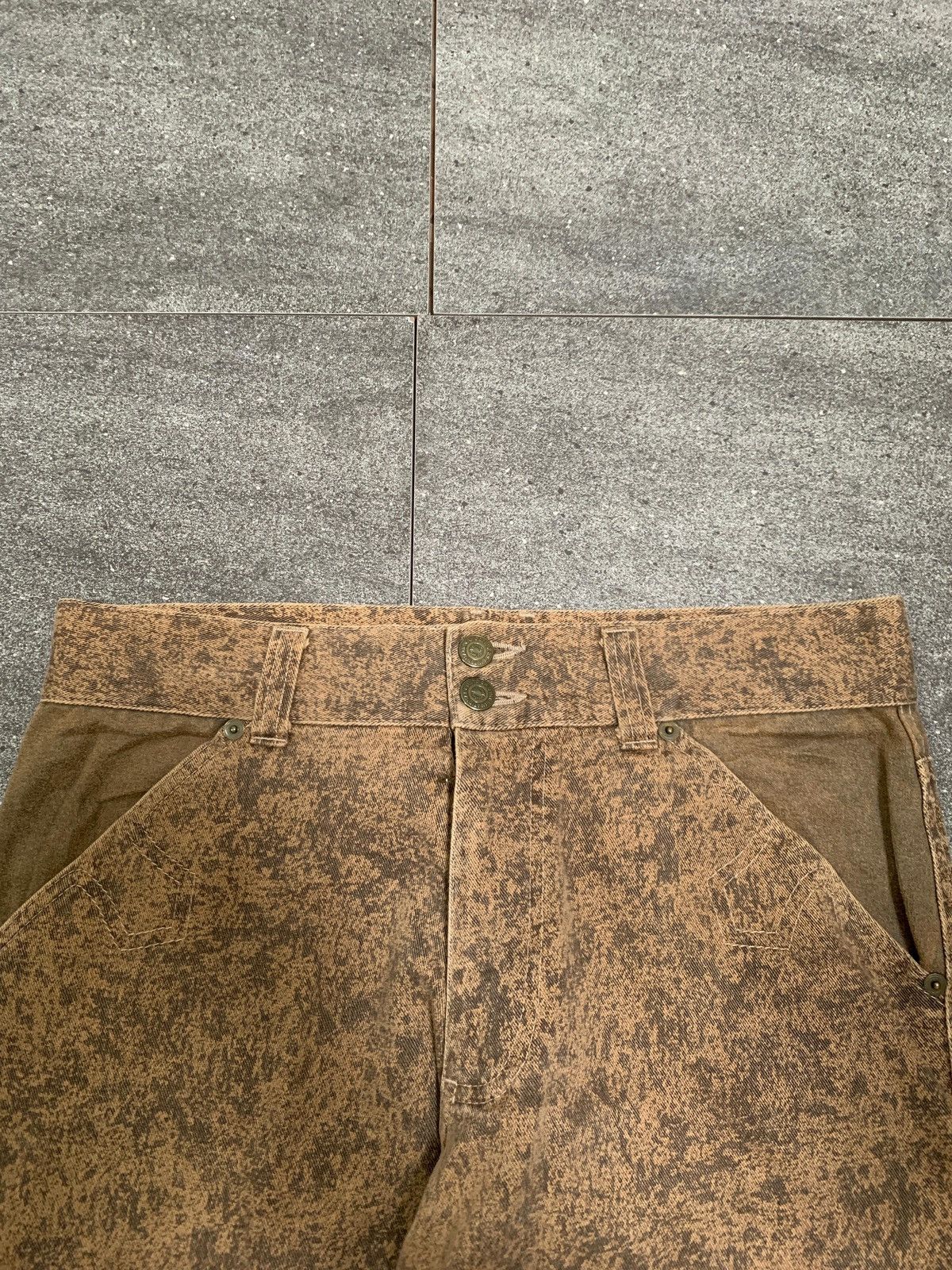 Le Grande Bleu (L.G.B.) × Tornado Mart Printed Flared Pants Size US 31 - 4 Thumbnail