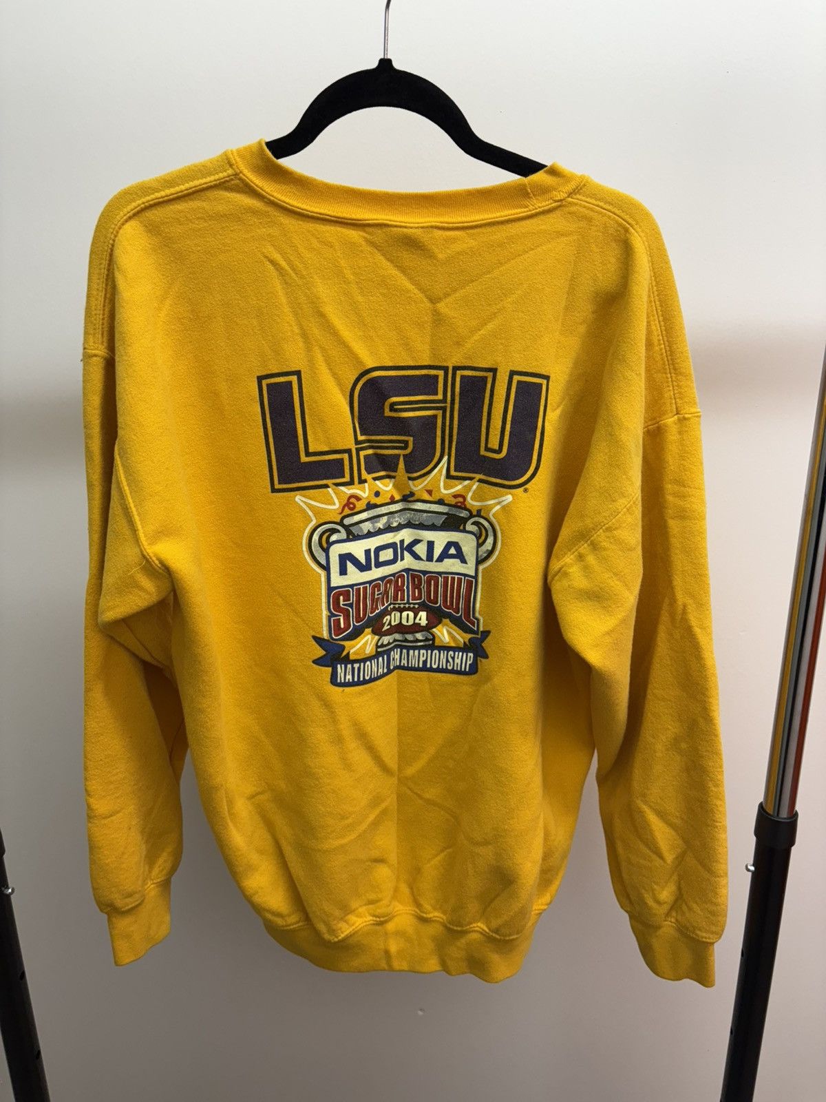 Gildan × Vintage Vintage LSU Crewneck Size US L / EU 52-54 / 3 - 1 Thumbnail
