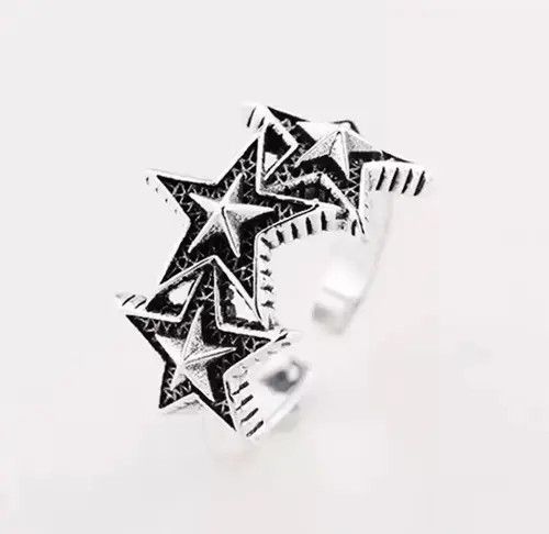 Welcome Stranger 3 Star Adjustable Ring Size ONE SIZE - 3 Thumbnail