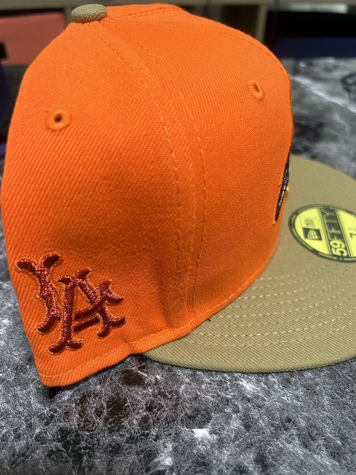 MyFitteds LA Angles “ deathly hallows inspired” new era fitted cap Size ONE SIZE - 2 Thumbnail