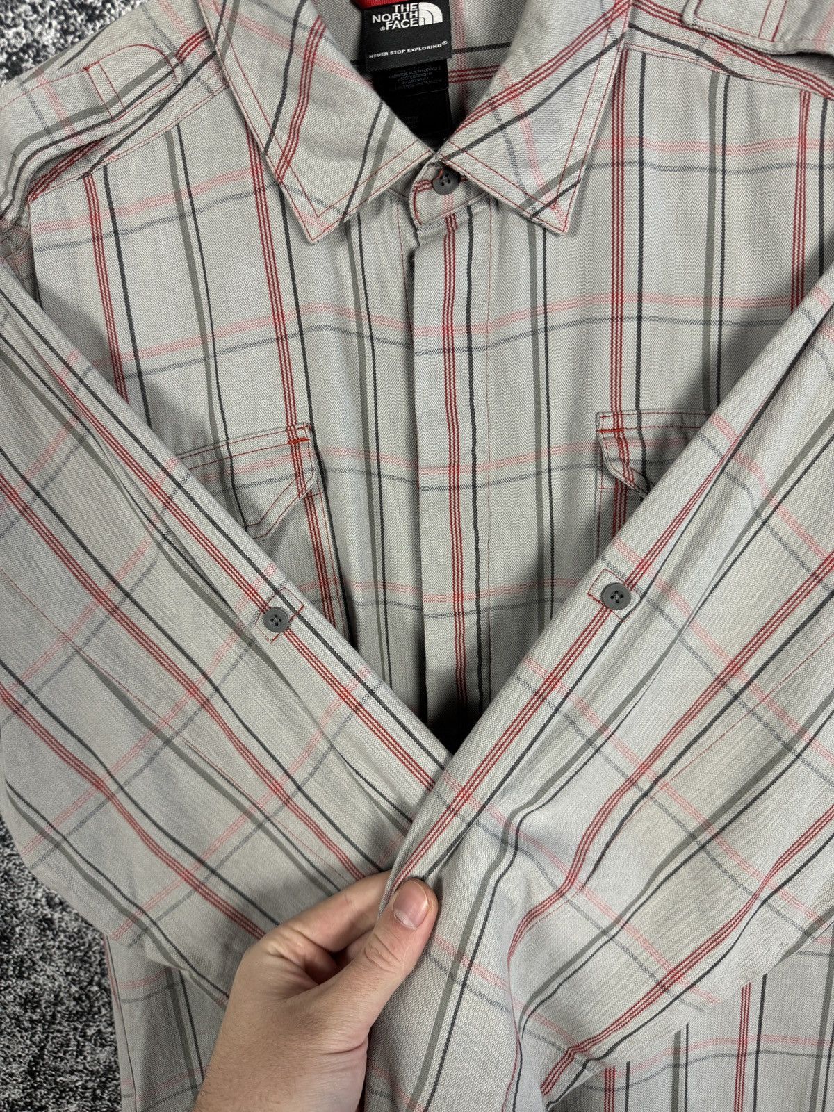 The North Face The North Face Long Sleeve Shirt Button Up Outdoor Size M Size US M / EU 48-50 / 2 - 7 Thumbnail